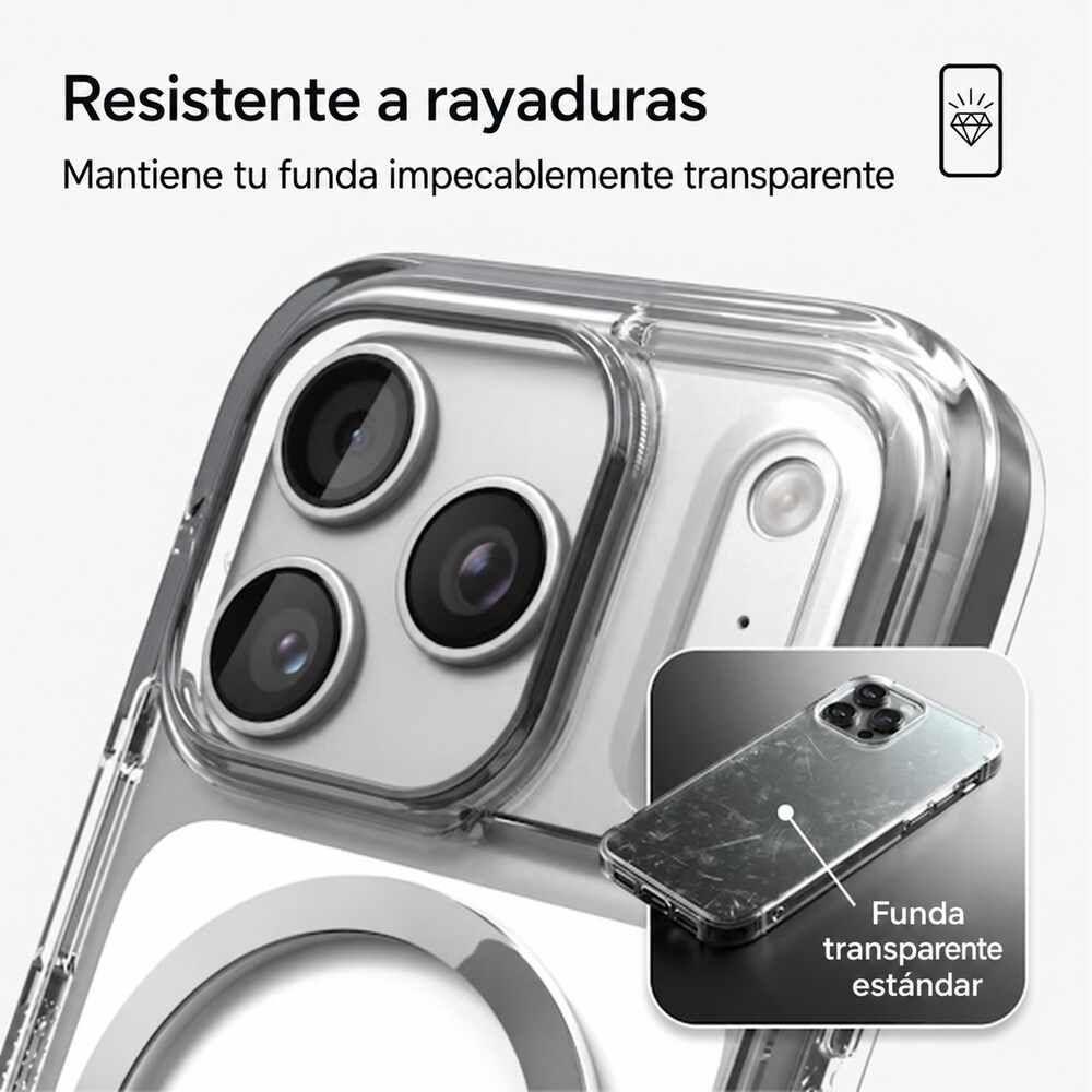 Carcasa Santa Cruz Snap para iPhone 18 Pro Plata-5
