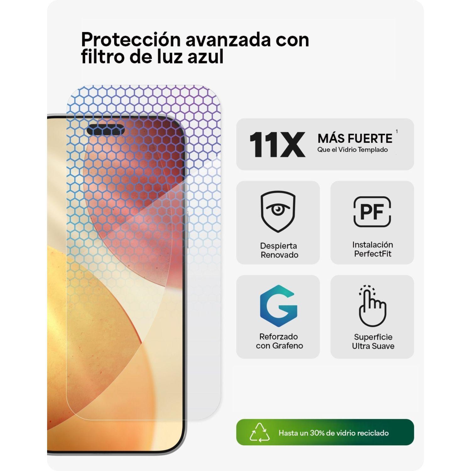 Protector de pantalla para iPhone 17 Pro Max Glass XTR5-2