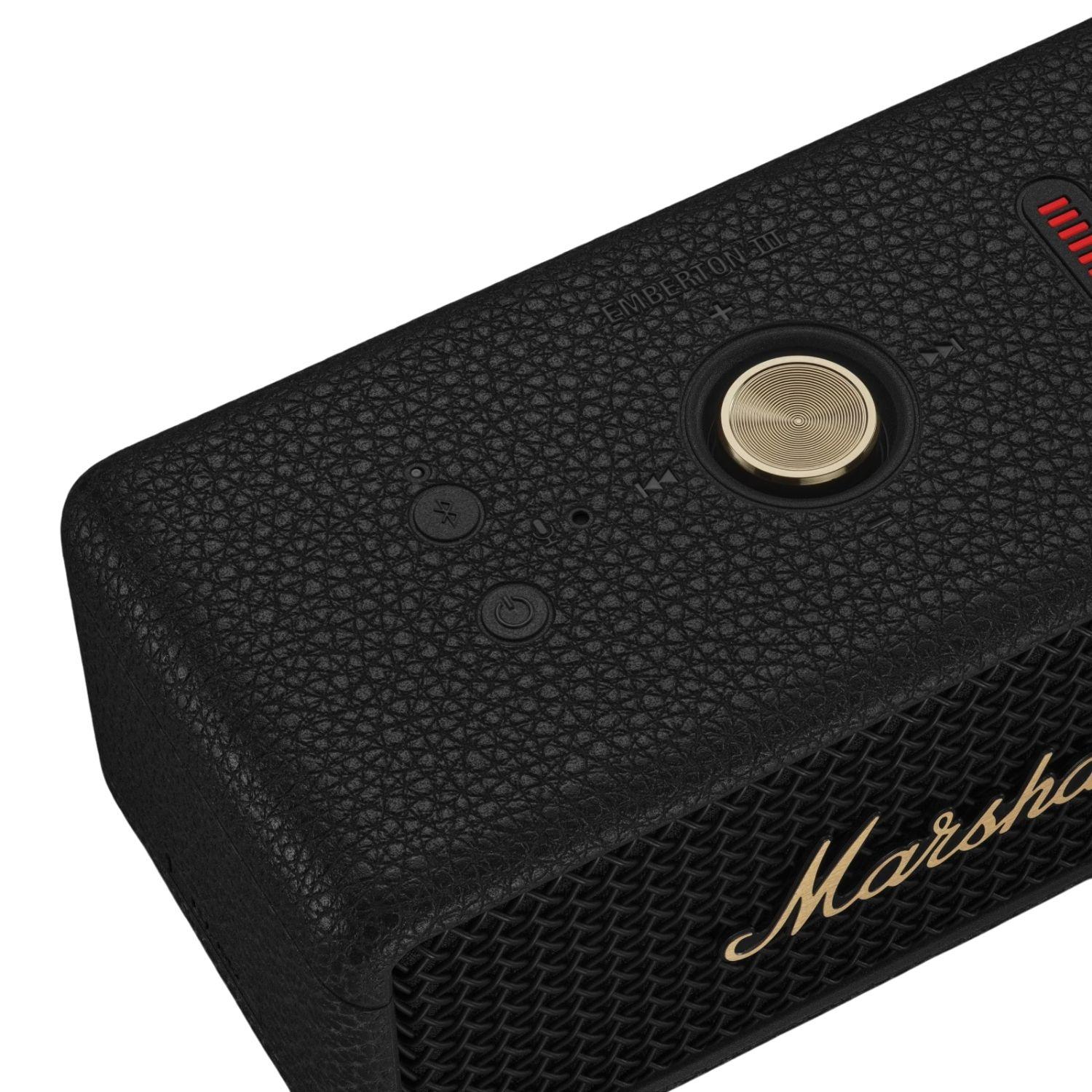 Parlante portátil Emberton III Black and Brass-2