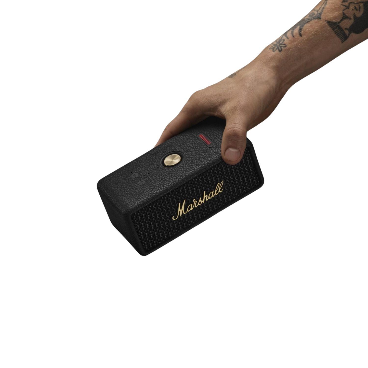 Parlante portátil Emberton III Black and Brass-4