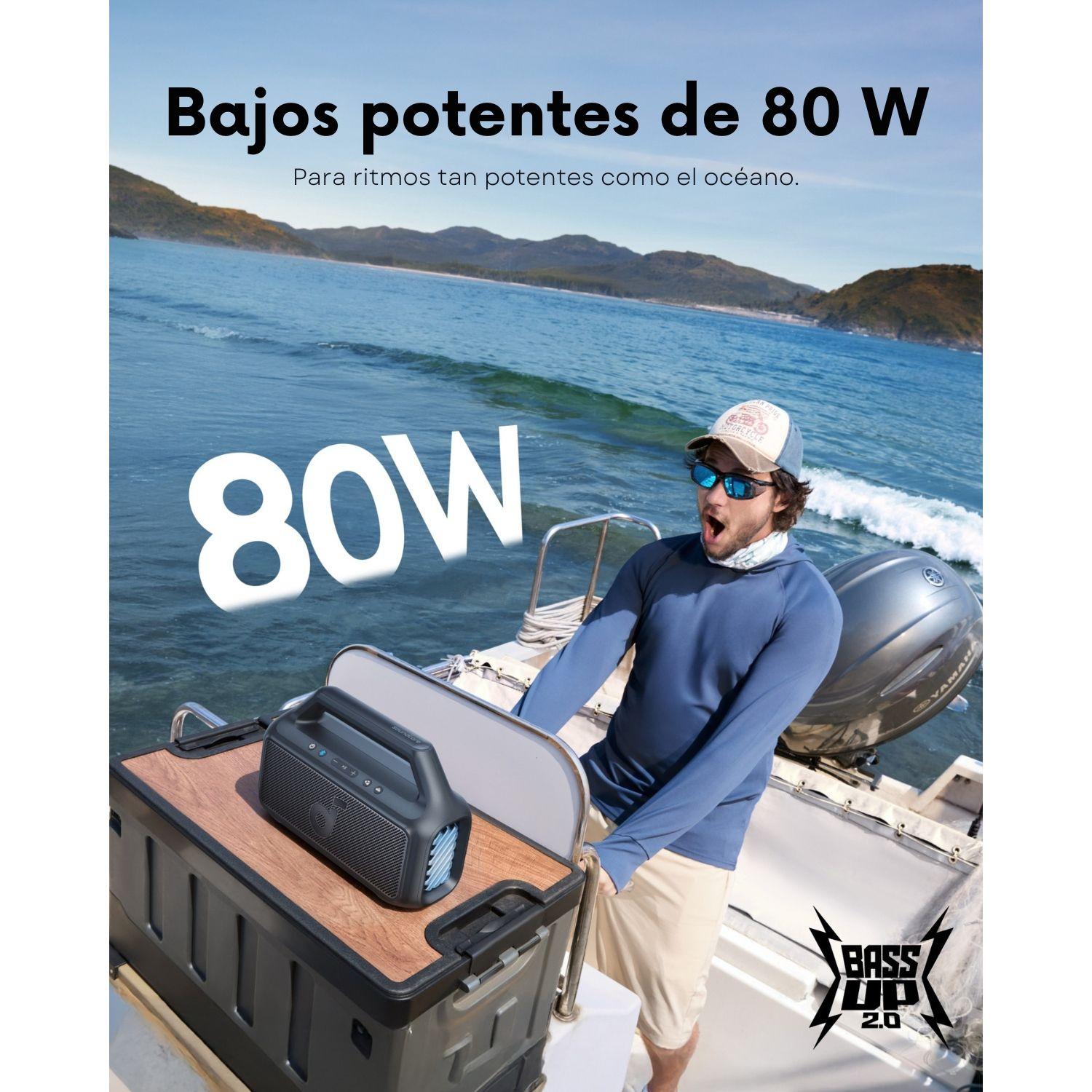 Parlante Soundcore Boom 2 Negro-6