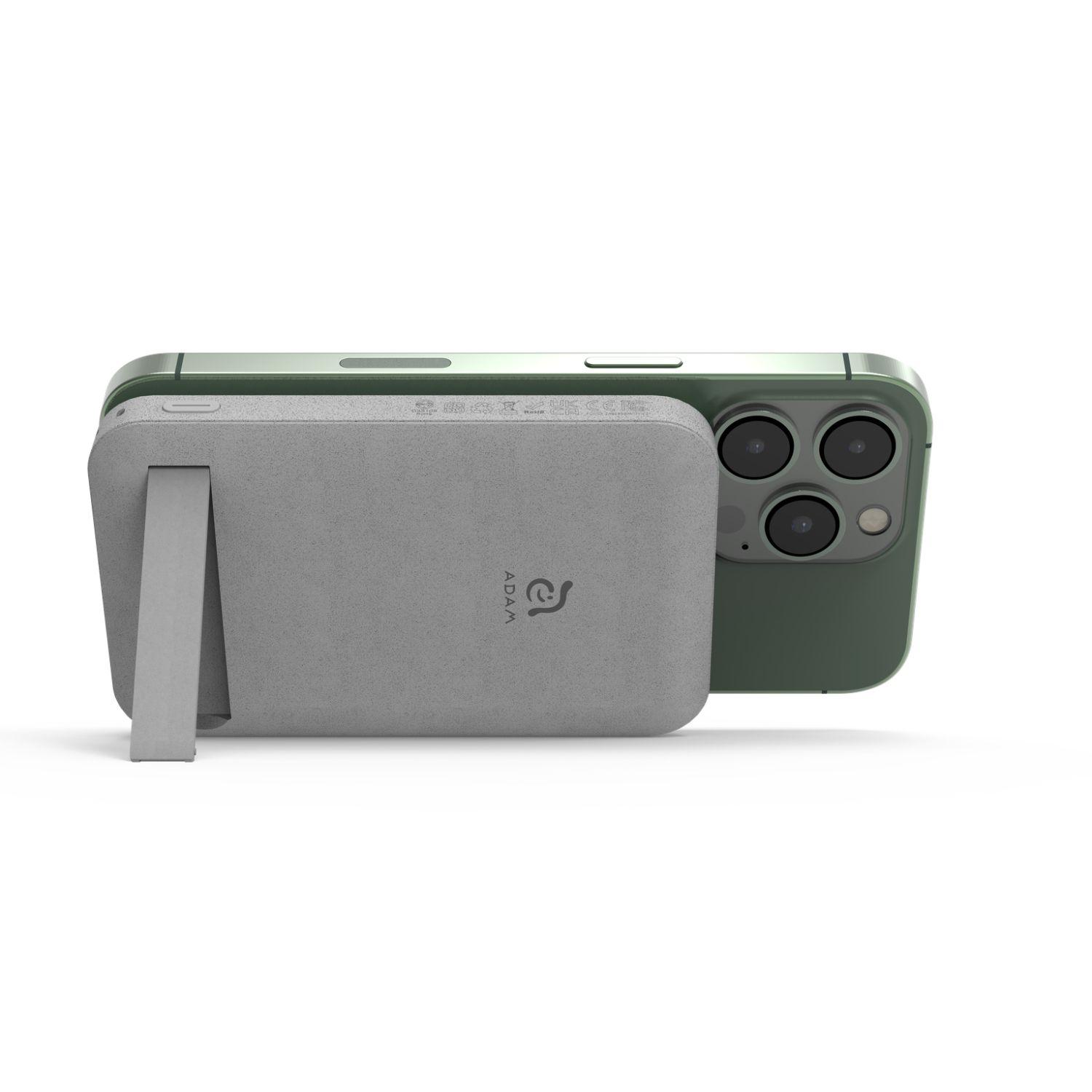 Bateria de Carga Magnetica 10.000 mAh Adam Elements Gris-8