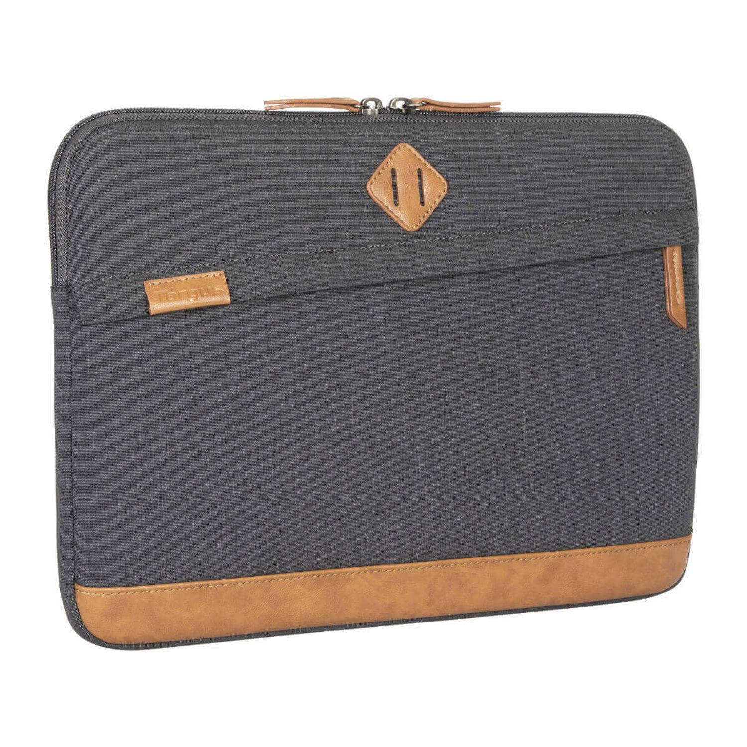 Funda Strata III de 14" (gris/marrón)-1