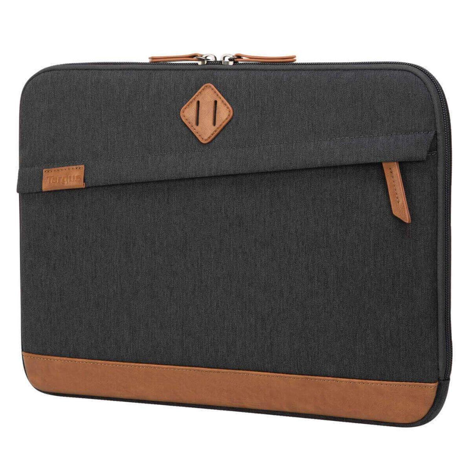 Funda Strata III de 14" (gris/marrón)-2