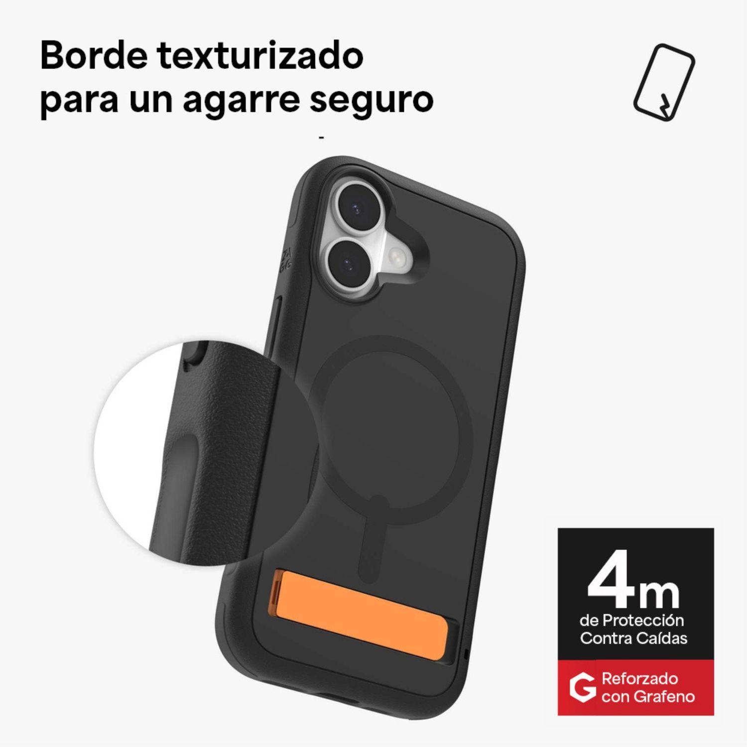 Carcasa Sedona Snap para iPhone 17 Negro Intenso-4