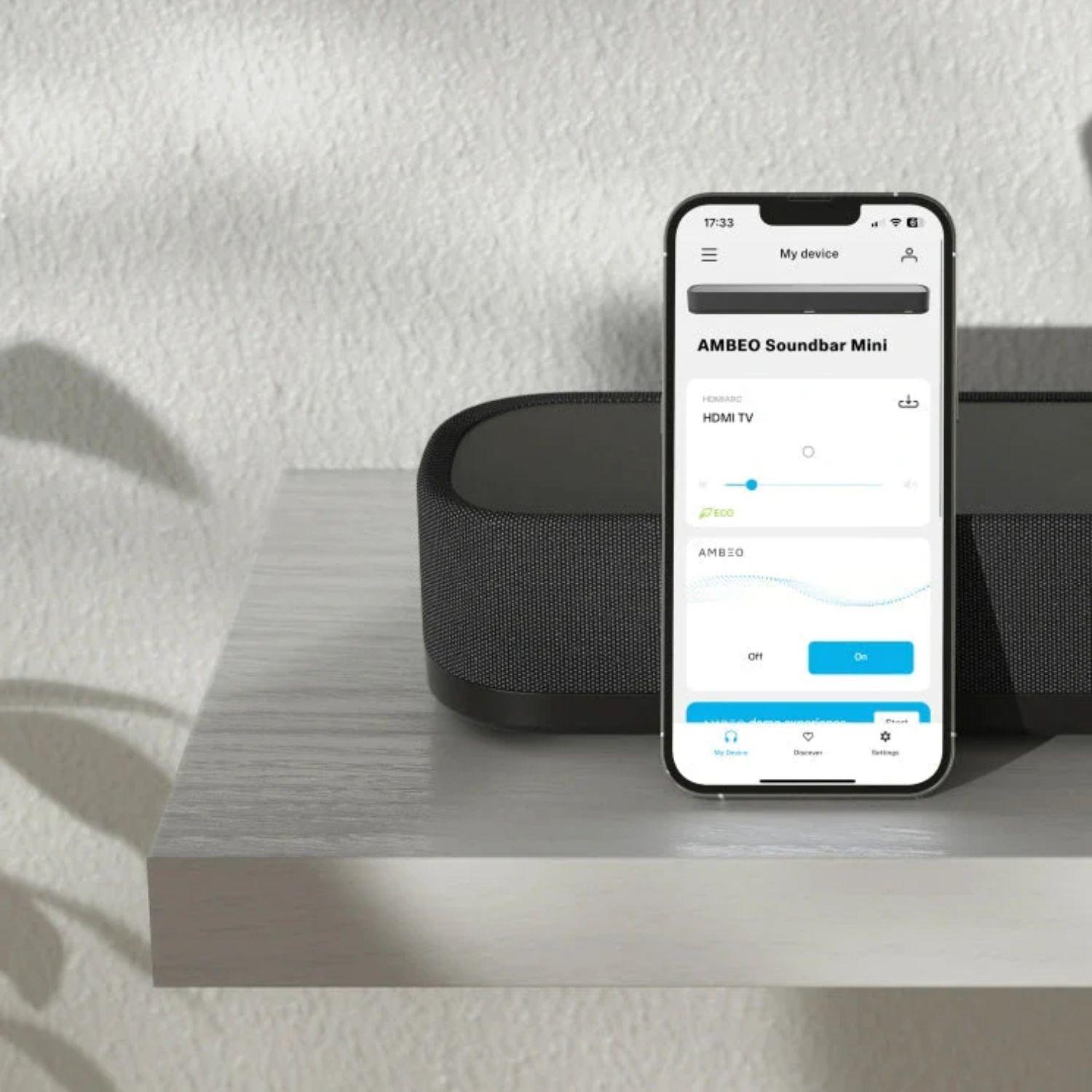 Soundbar Ambeo Mini Sennheiser negro-8