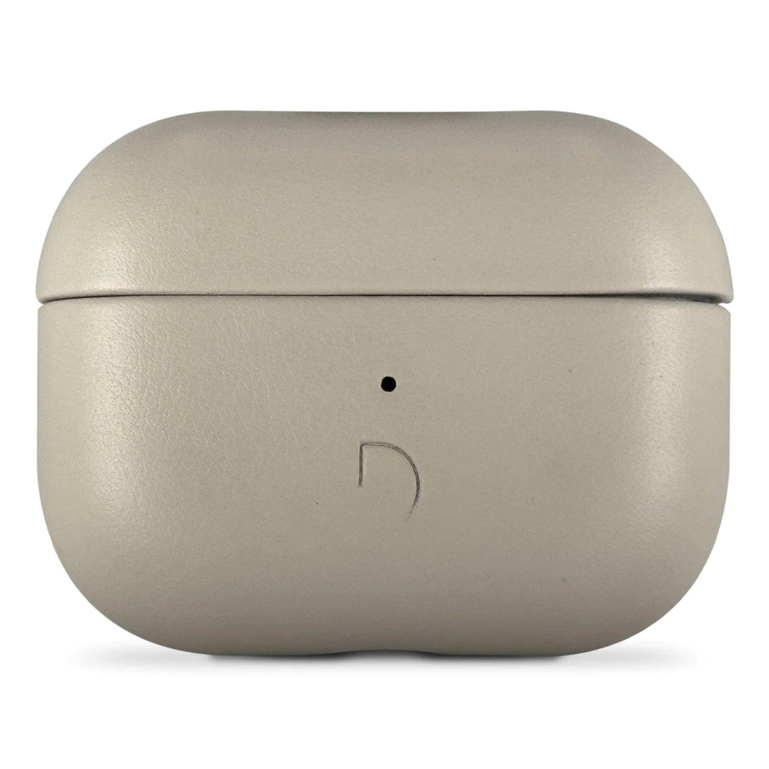 Funda cuero para Airpods Pro 2ª y 1ª gen Decoded Arcilla-4