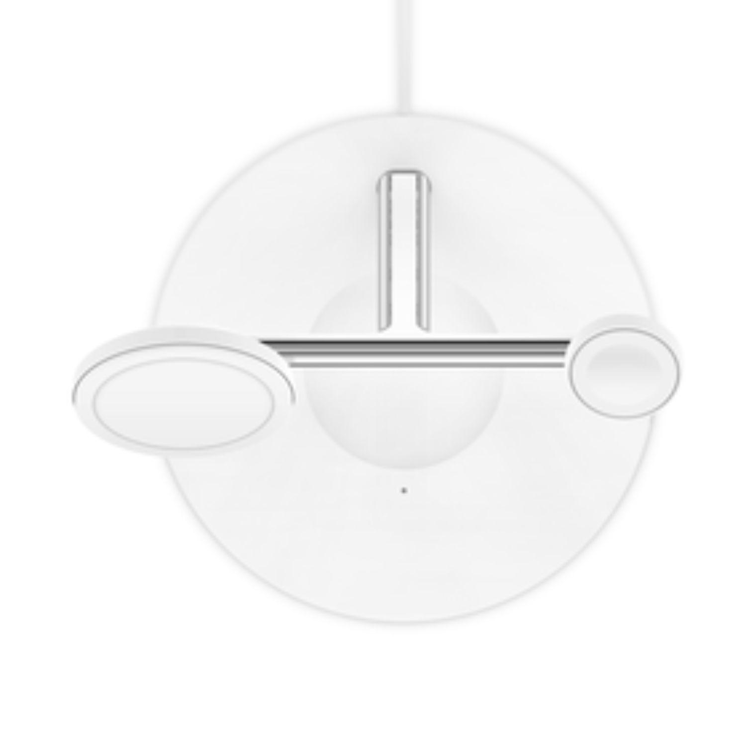 Cargador 3-1 BoostCharge MagSafe 15W Belkin Blanco-5