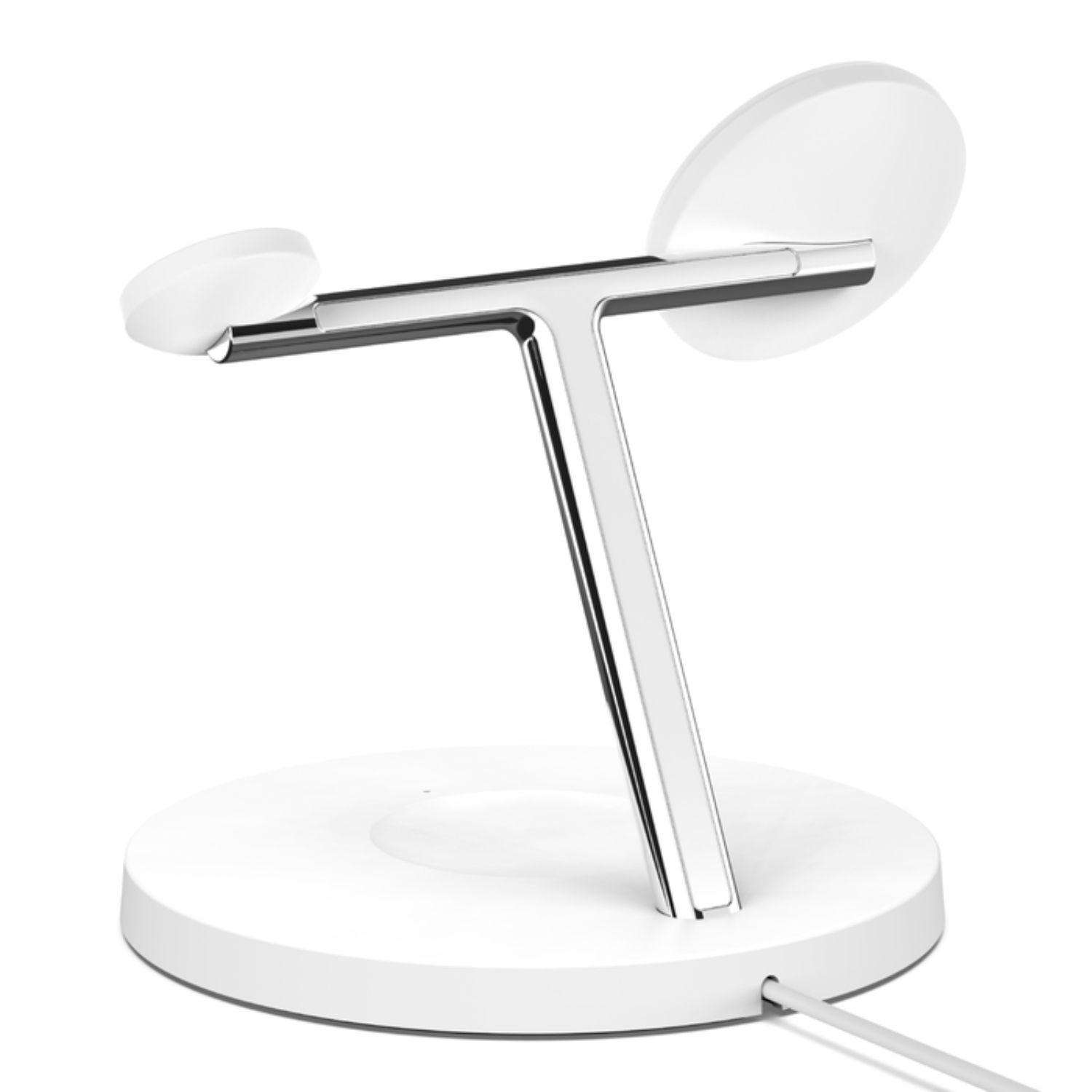Cargador 3-1 BoostCharge MagSafe 15W Belkin Blanco-2