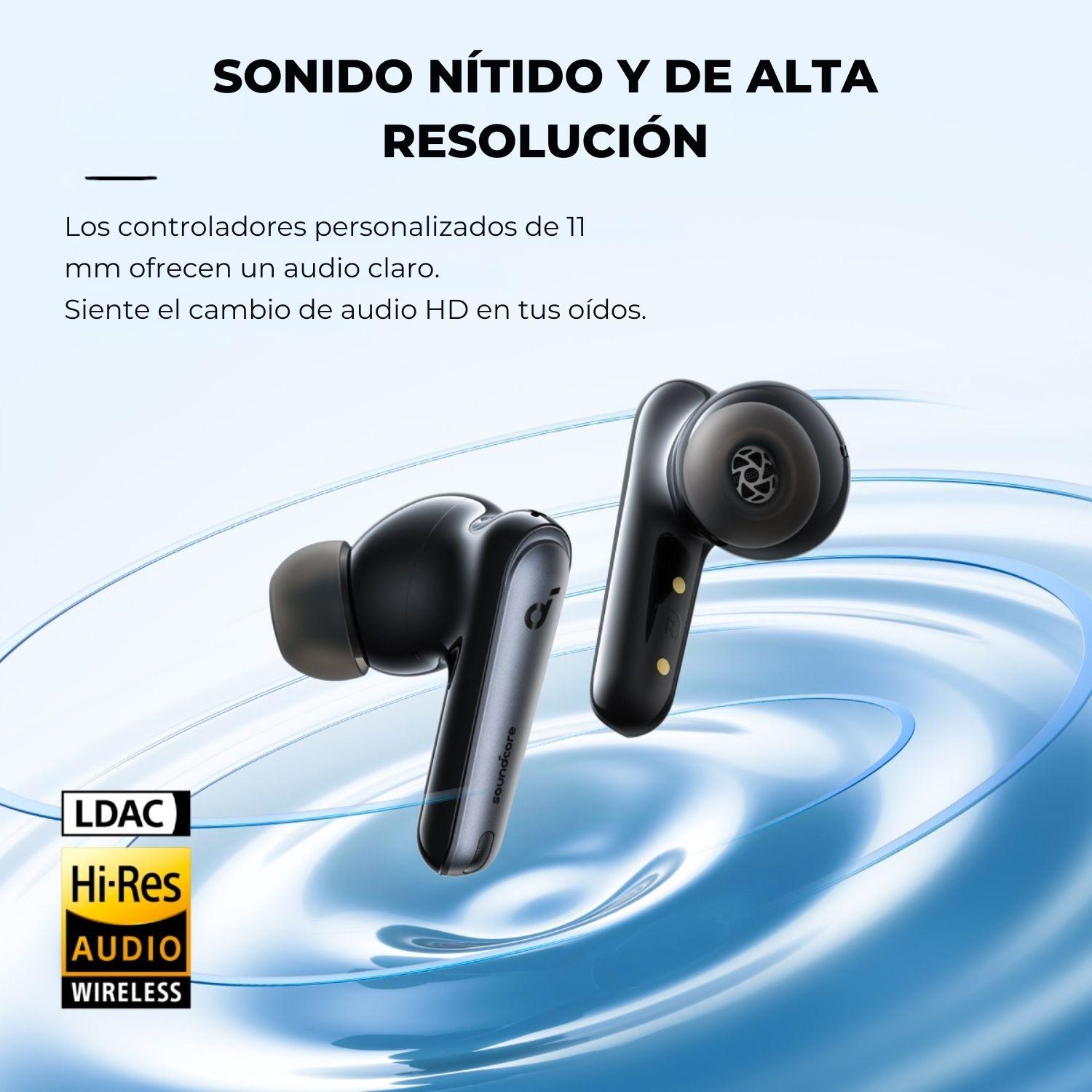 Audifonos TWS Noise Cancelling Liberty 4 NC Soundcore Negro-4