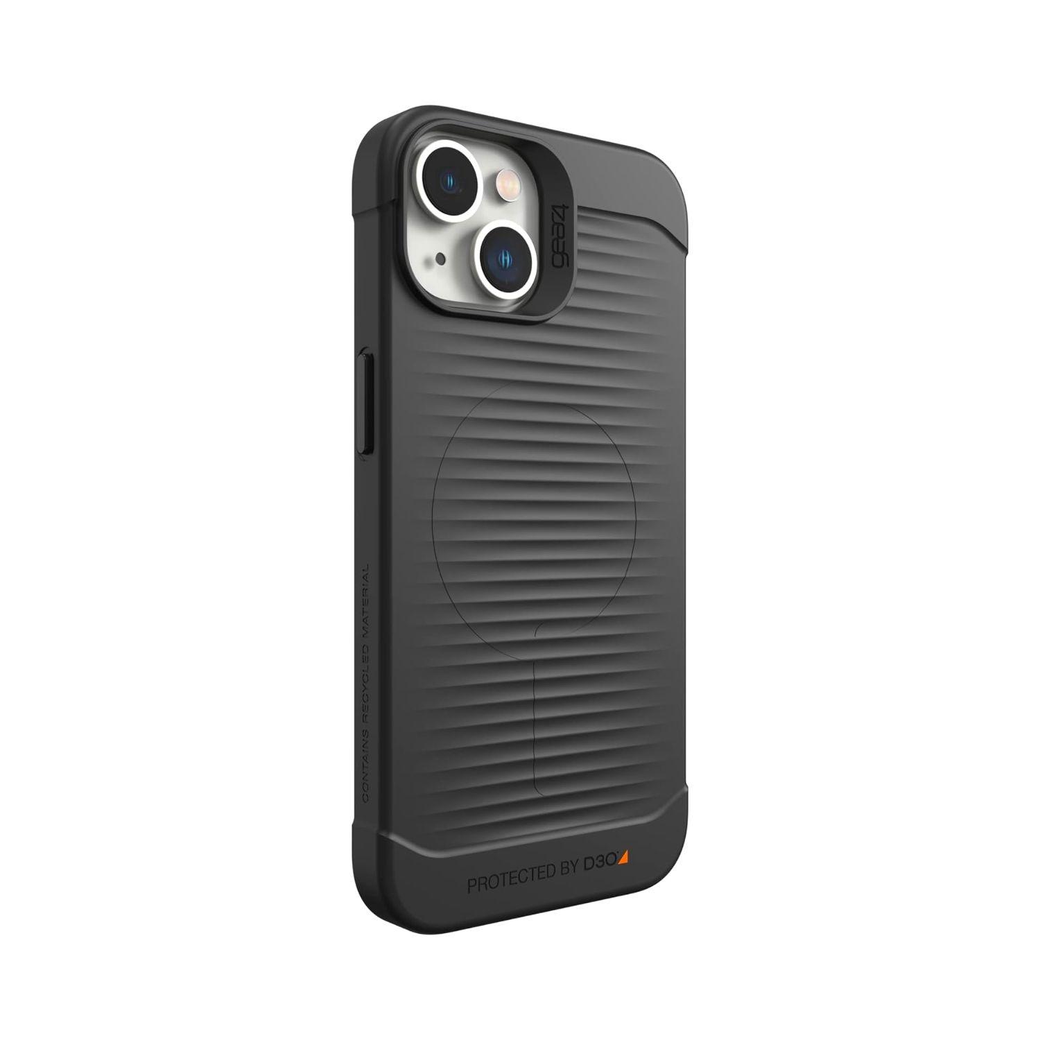 Carcasa Gear4 Compatible Con Magsafe Para iPhone 14 Negro-3