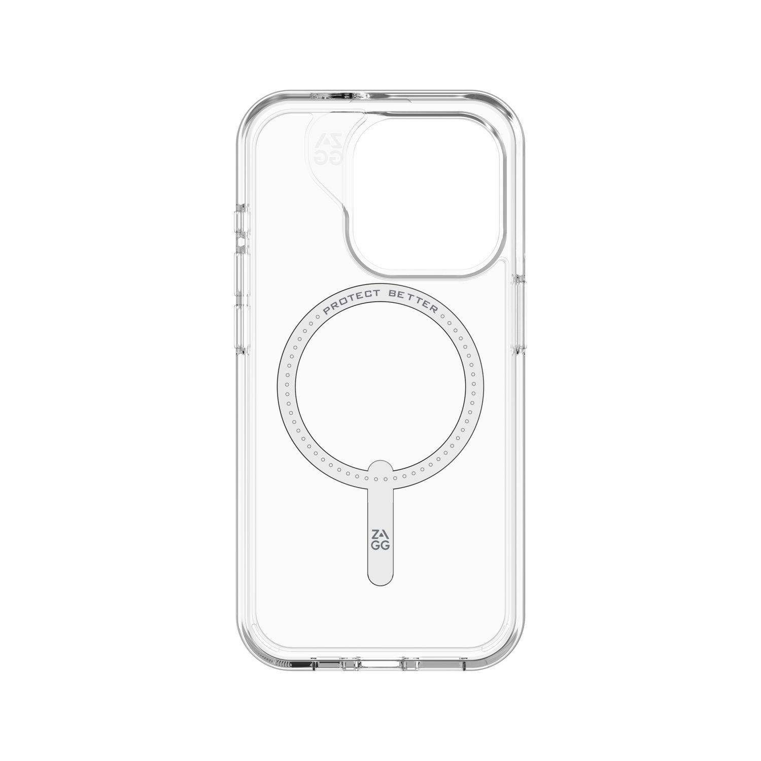 Carcasa ZAGG Crystal Palace Snap iPhone 15 Pro Transparente-3