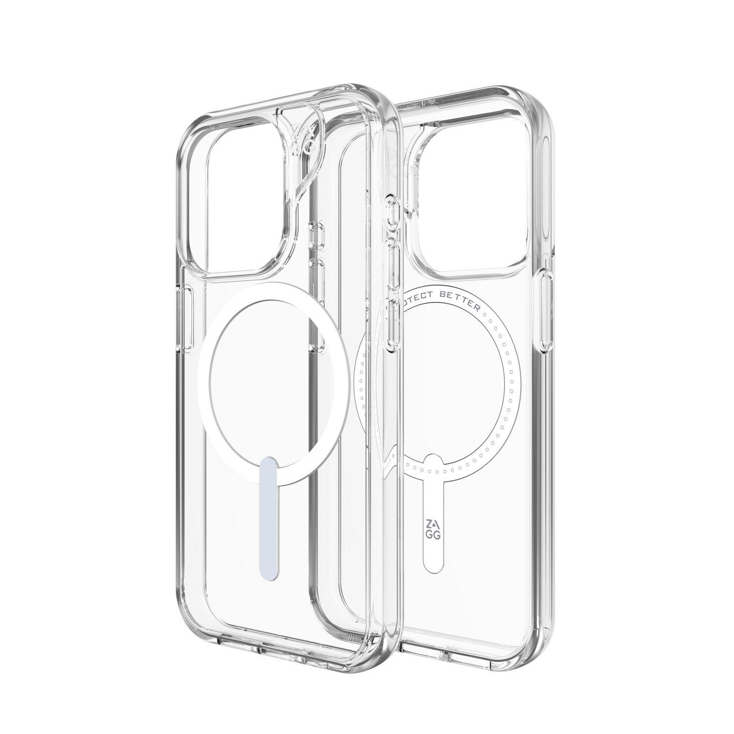 Carcasa ZAGG Crystal Palace Snap iPhone 15 Pro Transparente-5