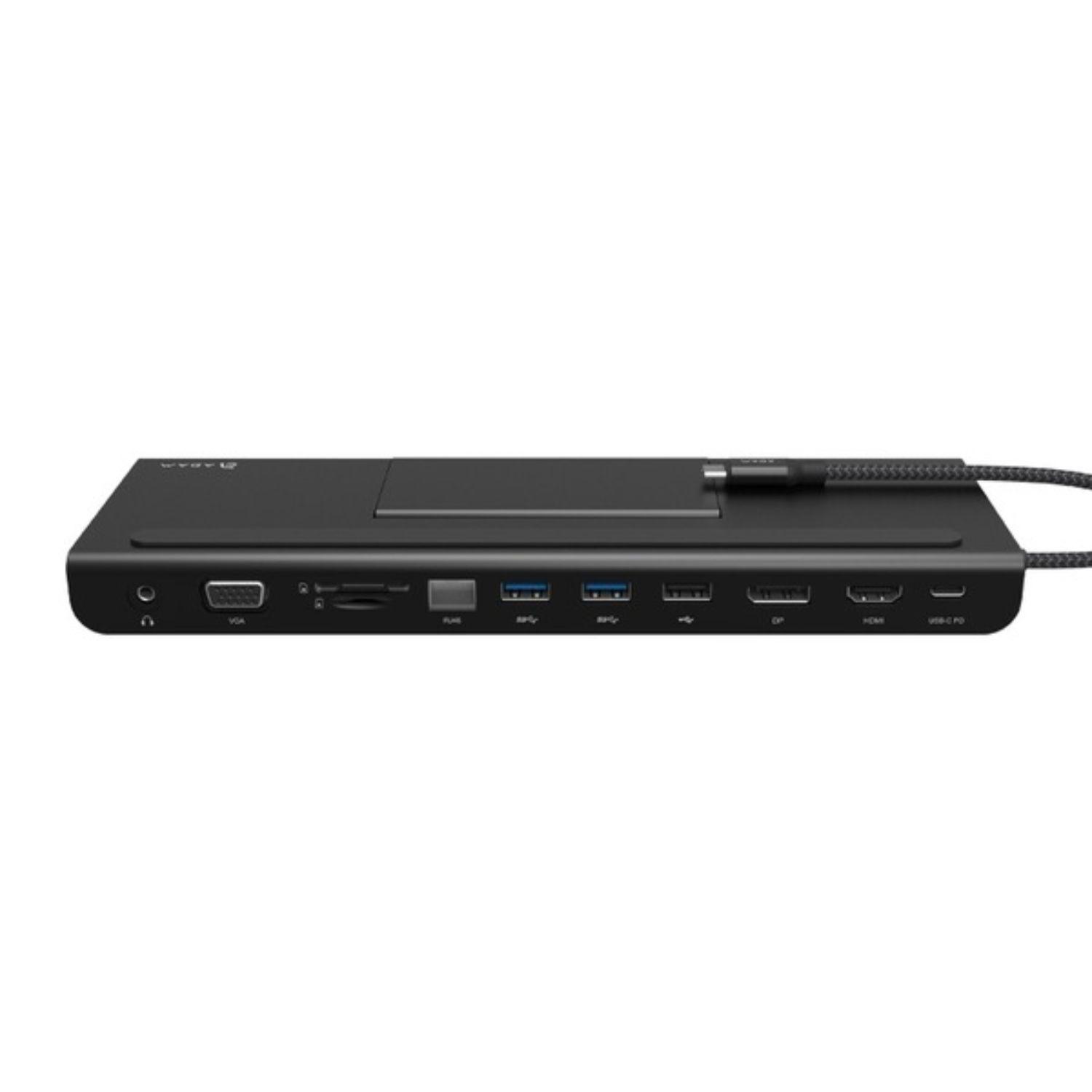 Hub Casa Pro Usb-c Multiple Con Base Adam Elements-1