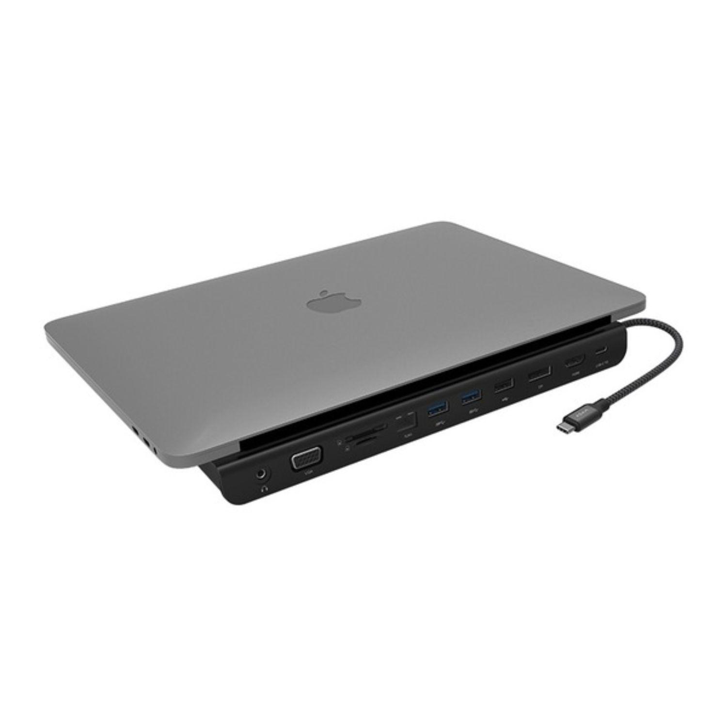 Hub Casa Pro Usb-c Multiple Con Base Adam Elements-2