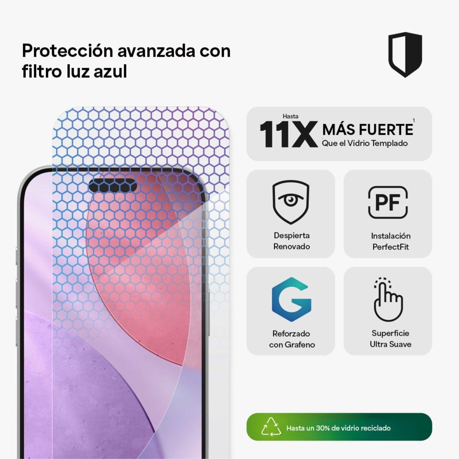 Protector de pantalla para iPhone 17 Pro Glass XTR5-2