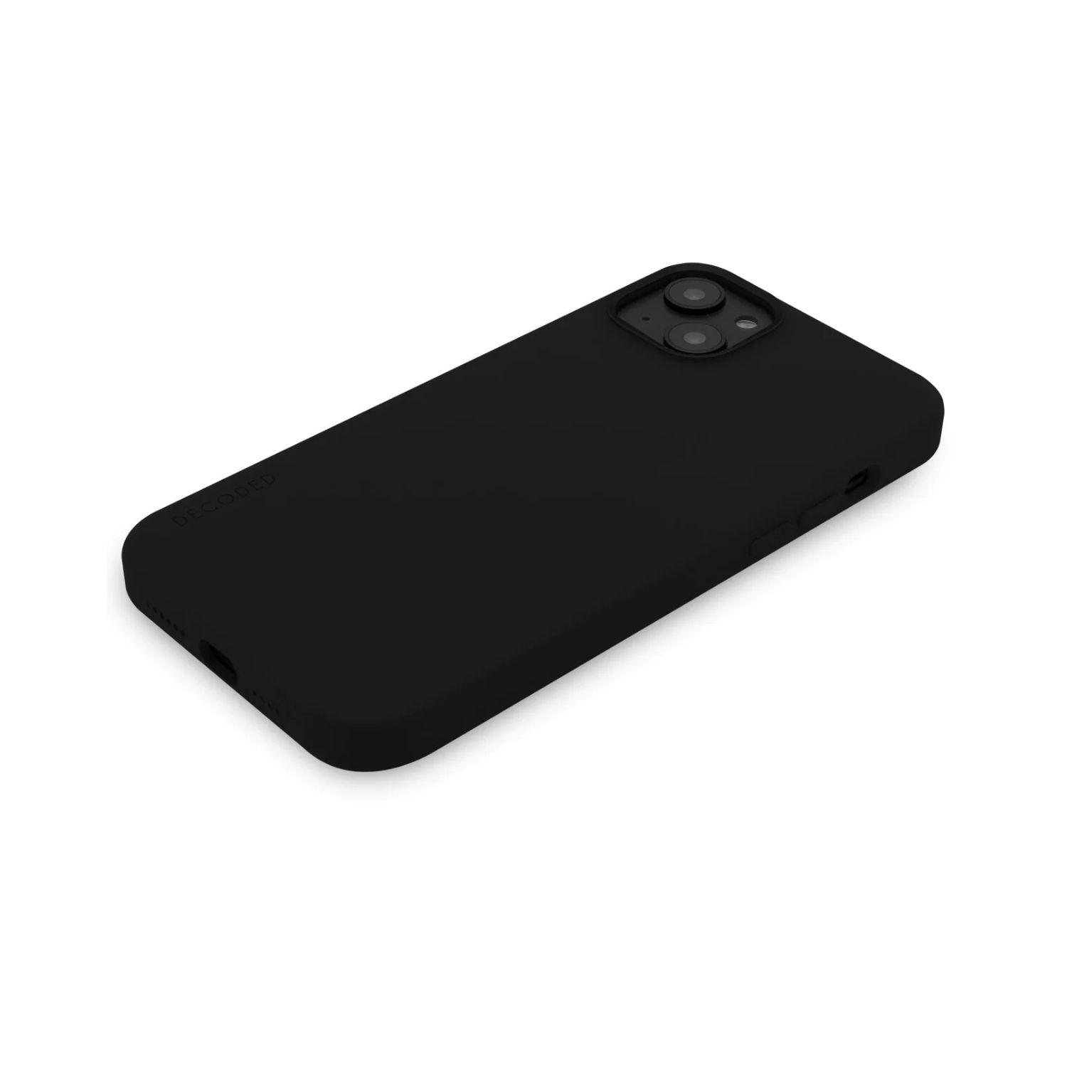 Funda Silicona Con Magsafe Para iPhone 14 Decoded Negra-5