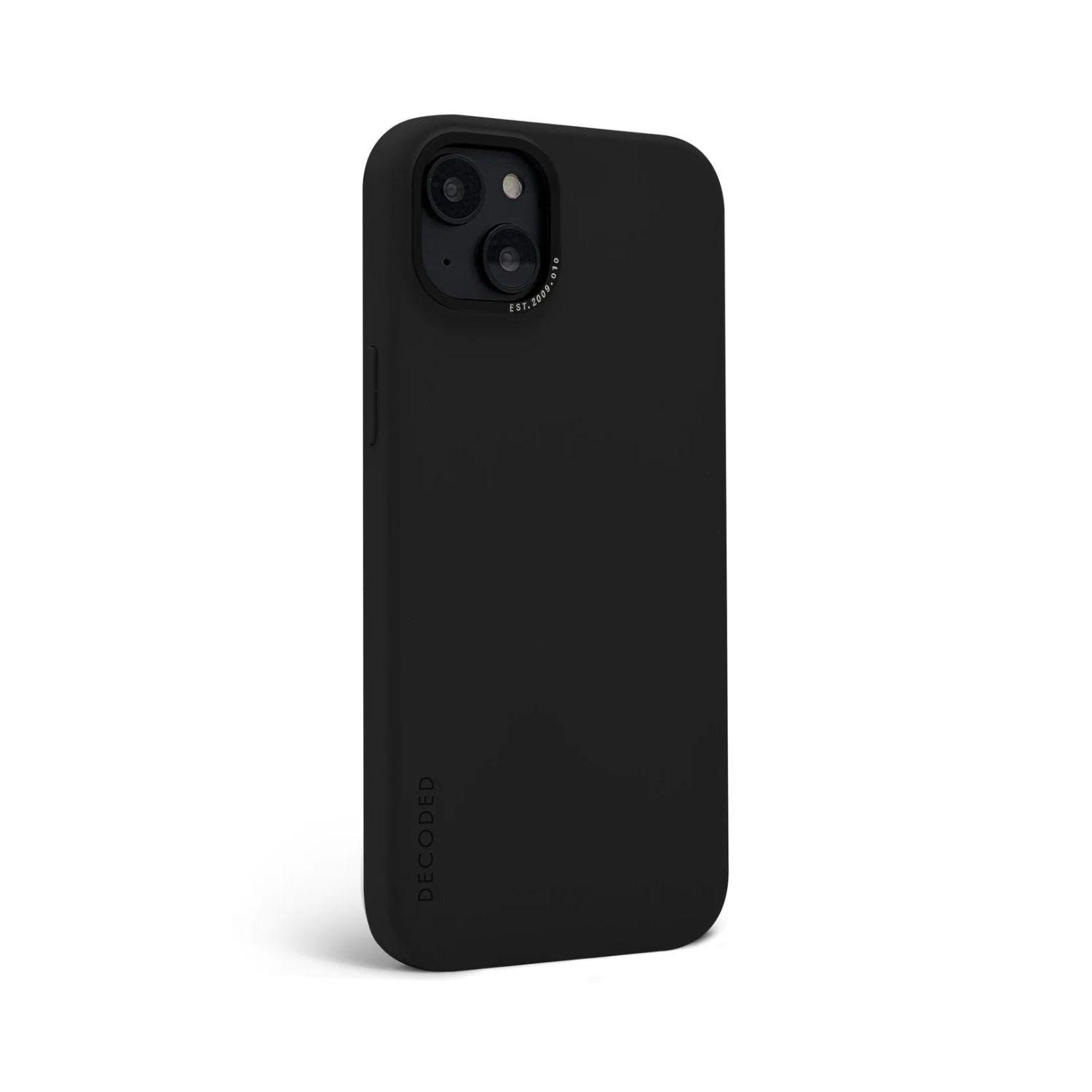 Funda Silicona Con Magsafe Para iPhone 14 Decoded Negra-6