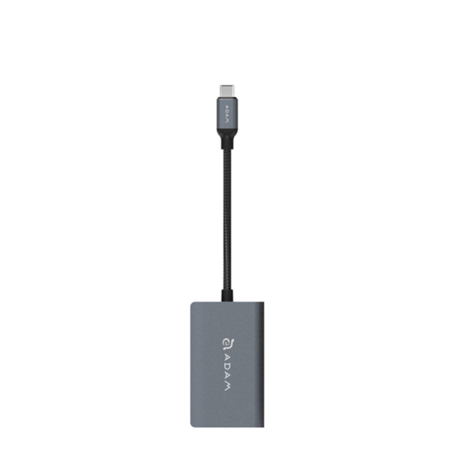 Hub Usb-c A Usb 3.1 X 2, Hdmi Casa Adam Elements Gris-0