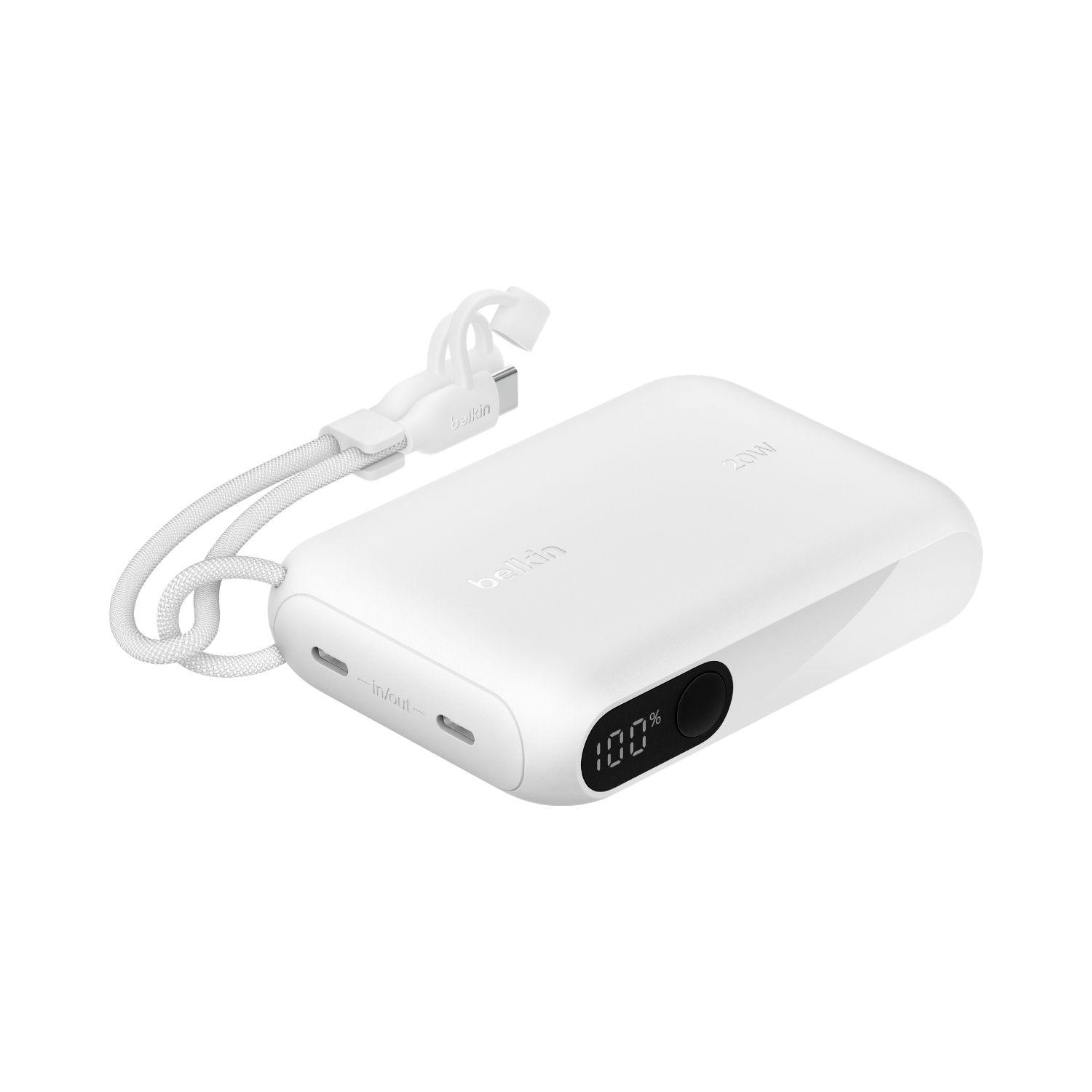 Batería Portátil 10.000mAh 20W Belkin con Pantalla LED-5