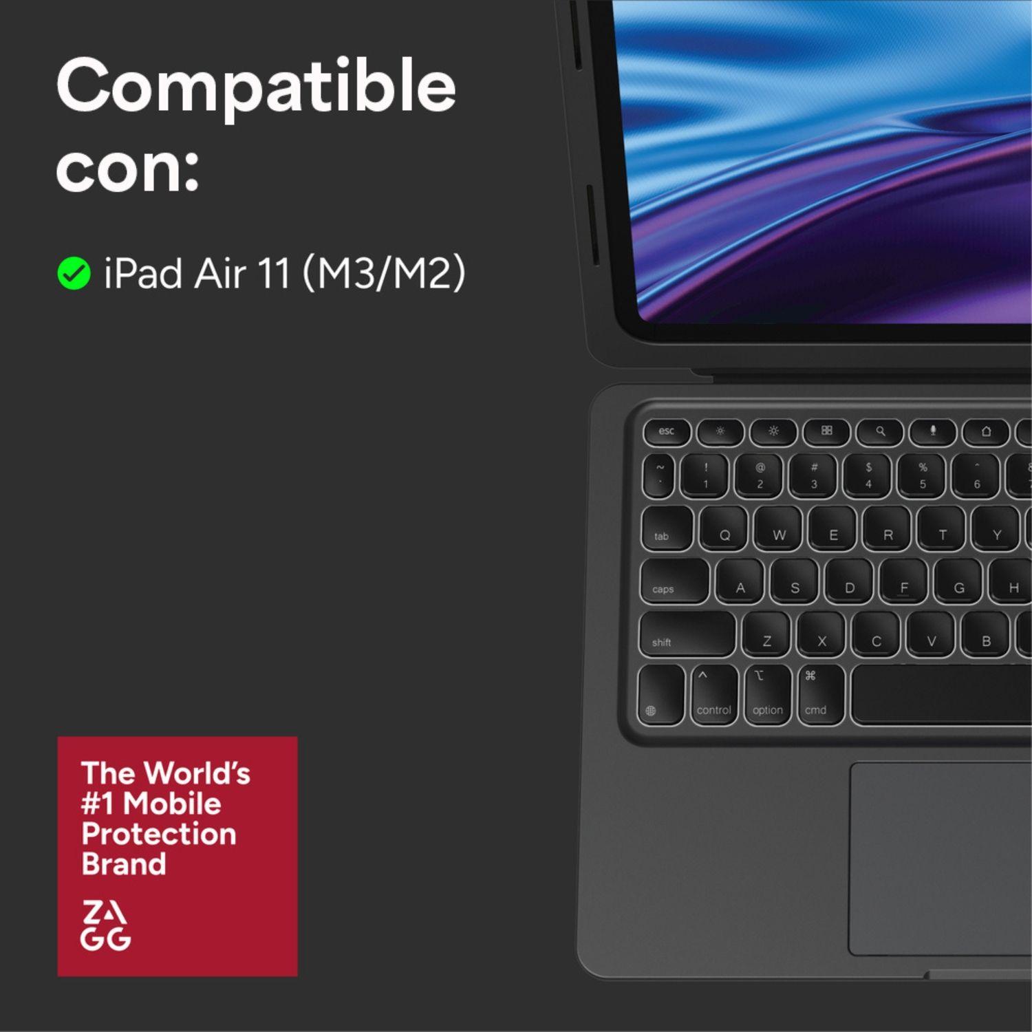 Teclado con Funda Pro Keys Connect para iPad Air 11" (M4)-2