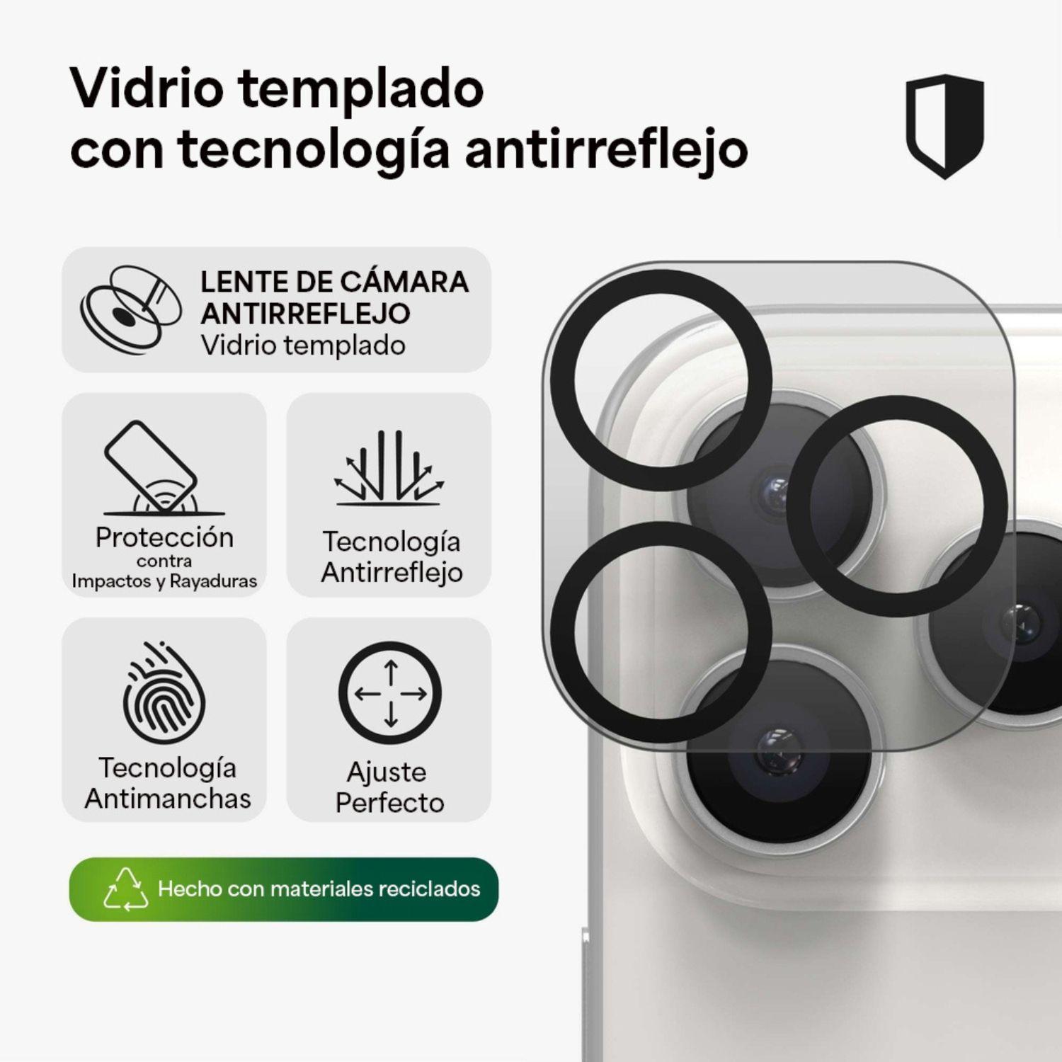 Protector de lentes de cámara ZAGG iPhone 17 Pro y Pro Max-2