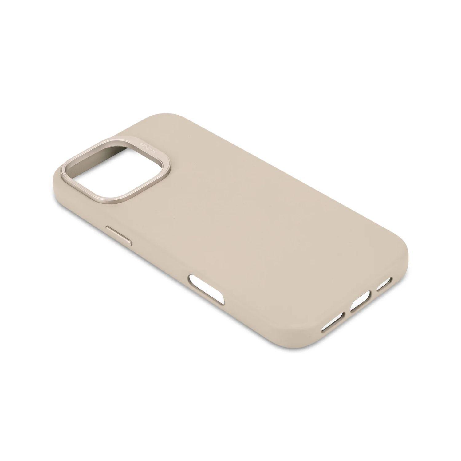 Funda cuero Magsafe iPhone 16 Pro Max Decoded Gris-7