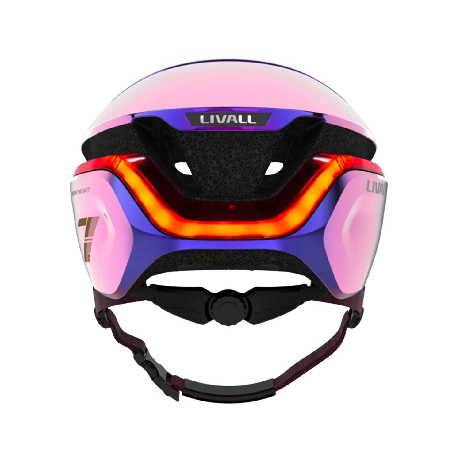 Casco inteligente LED EVO21 Talla M Ultravioleta-4