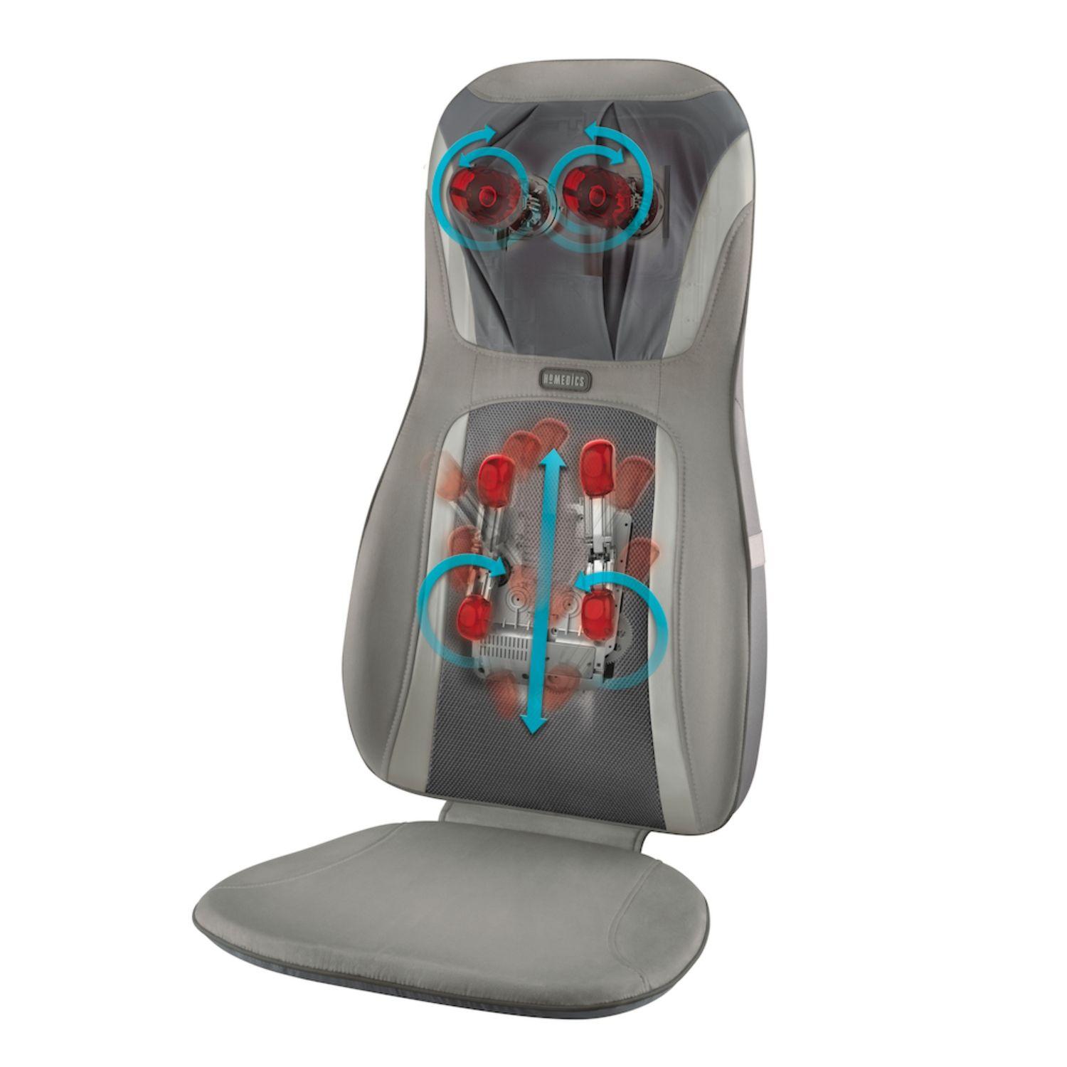 Asiento Masajeador Shiatsu Espalda Y Cuello Homedics-1