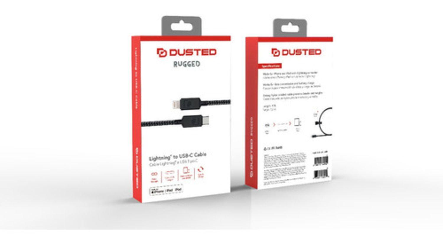 Cable Dusted compatible con Lightning a Usb C 1.2m Rugged-7