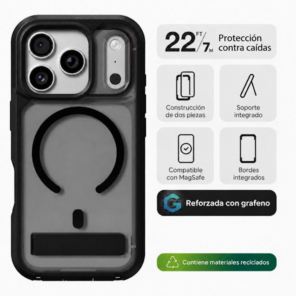 Carcasa Rainier Snap para iPhone 18 Pro Max Negro Humo-1