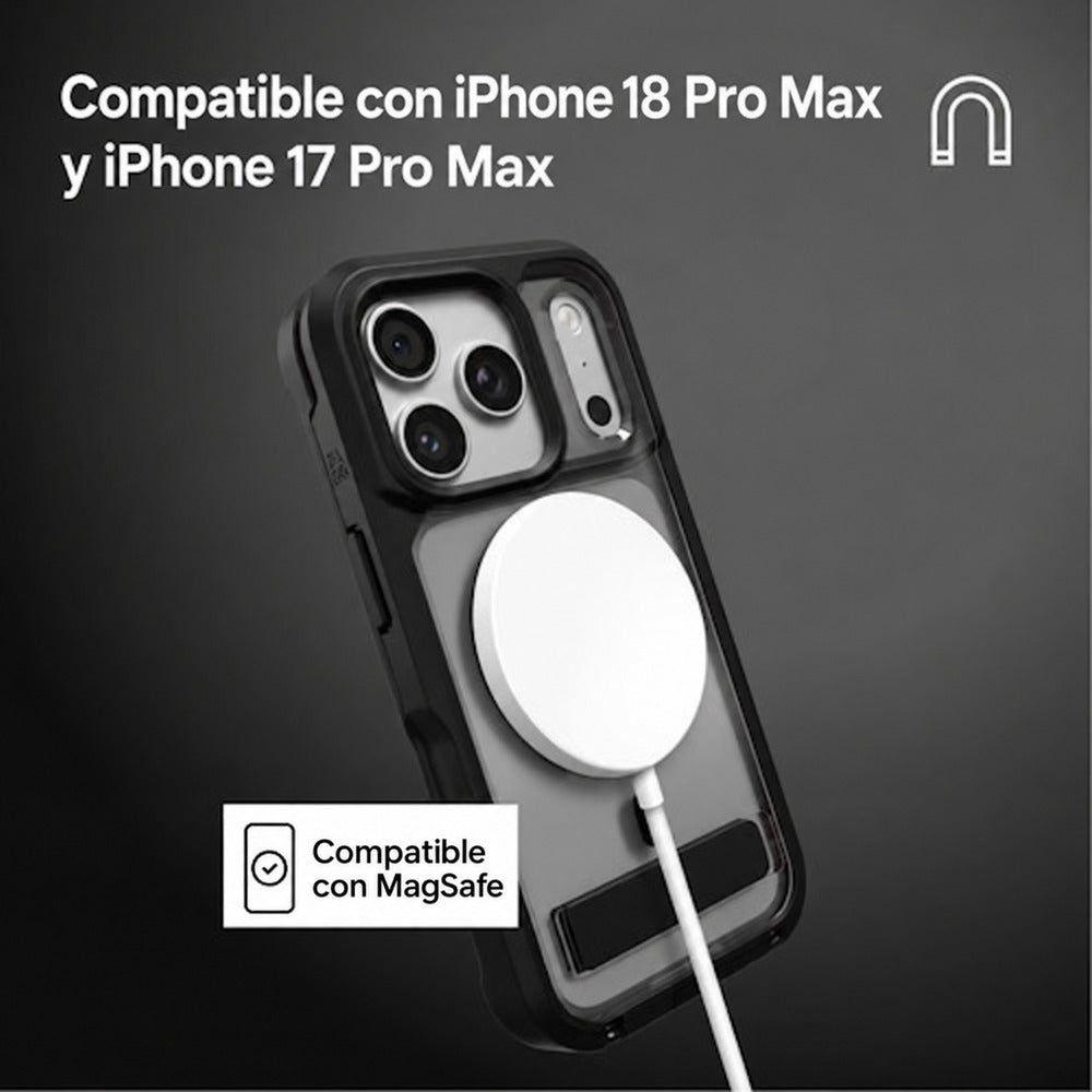 Carcasa Rainier Snap para iPhone 18 Pro Max Negro Humo-2