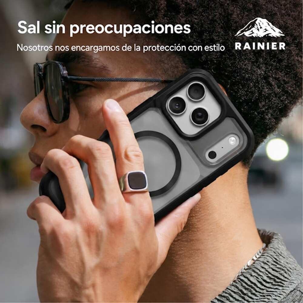 Carcasa Rainier Snap para iPhone 18 Pro Max Negro Humo-7