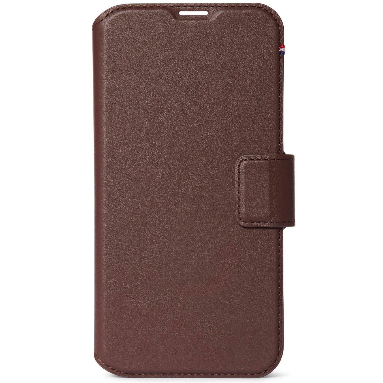 Funda cuero Wallet MagSafe iPhone 14 Pro Max Decoded Café-2