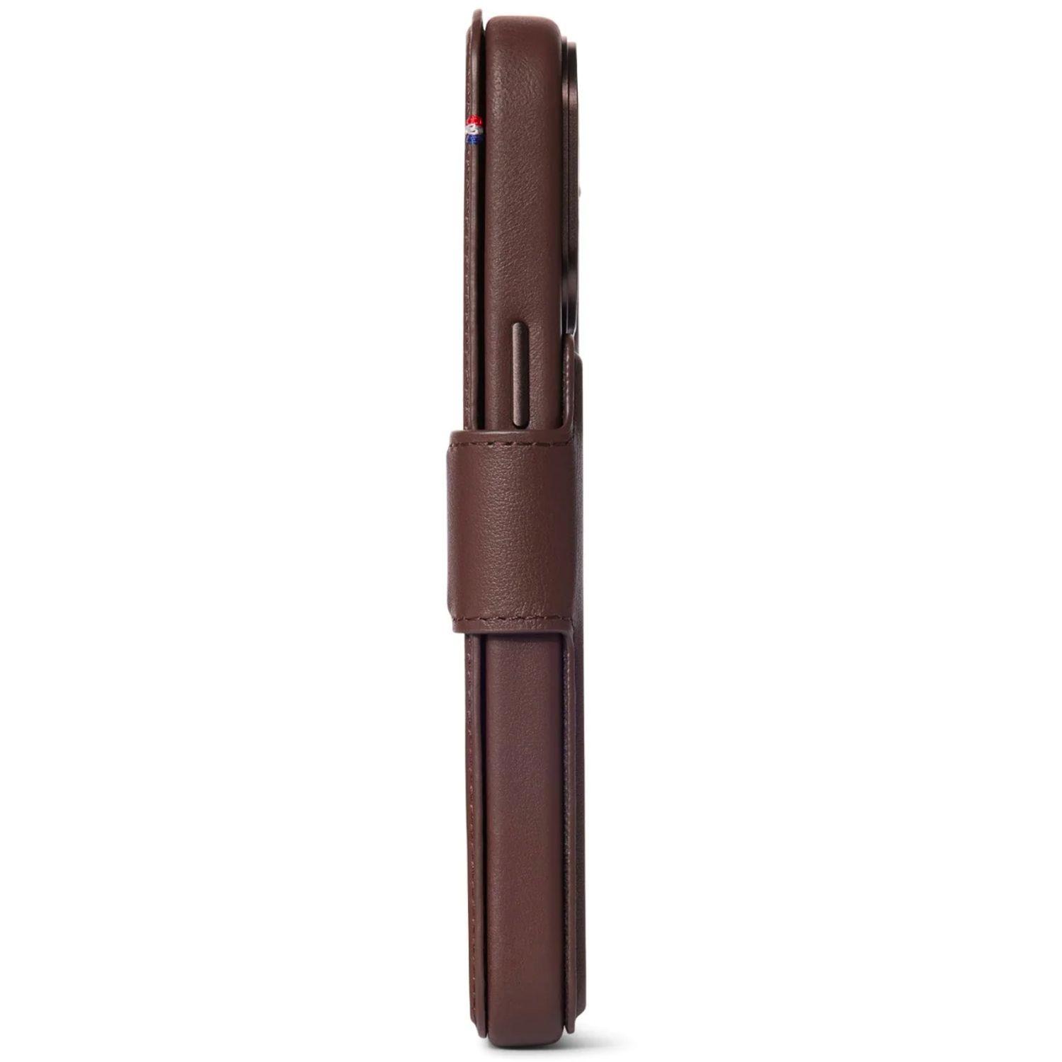 Funda cuero Wallet MagSafe iPhone 14 Pro Max Decoded Café-6