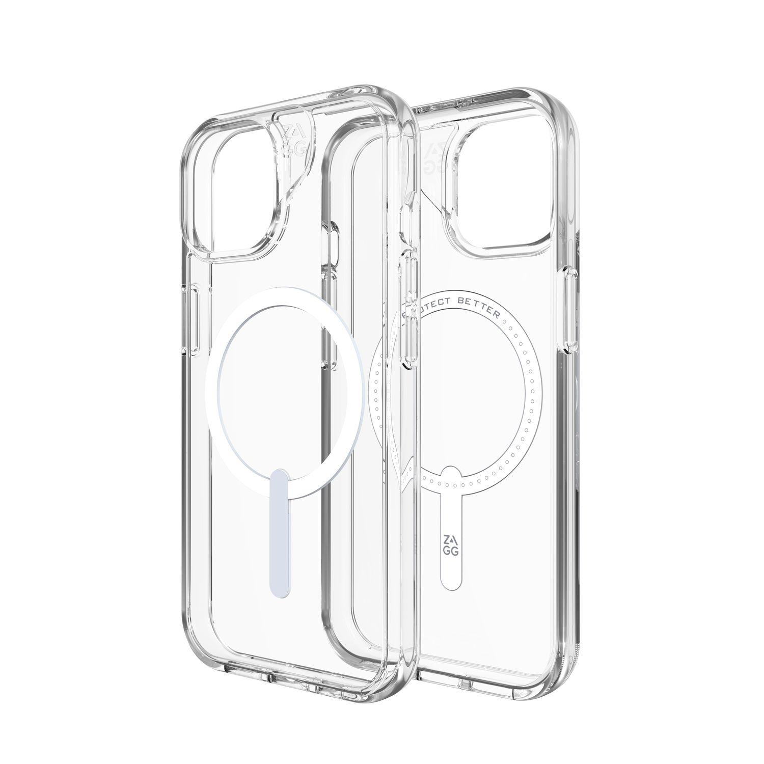 Carcasa ZAGG Crystal Palace Snap para iPhone 15 Transparente-5