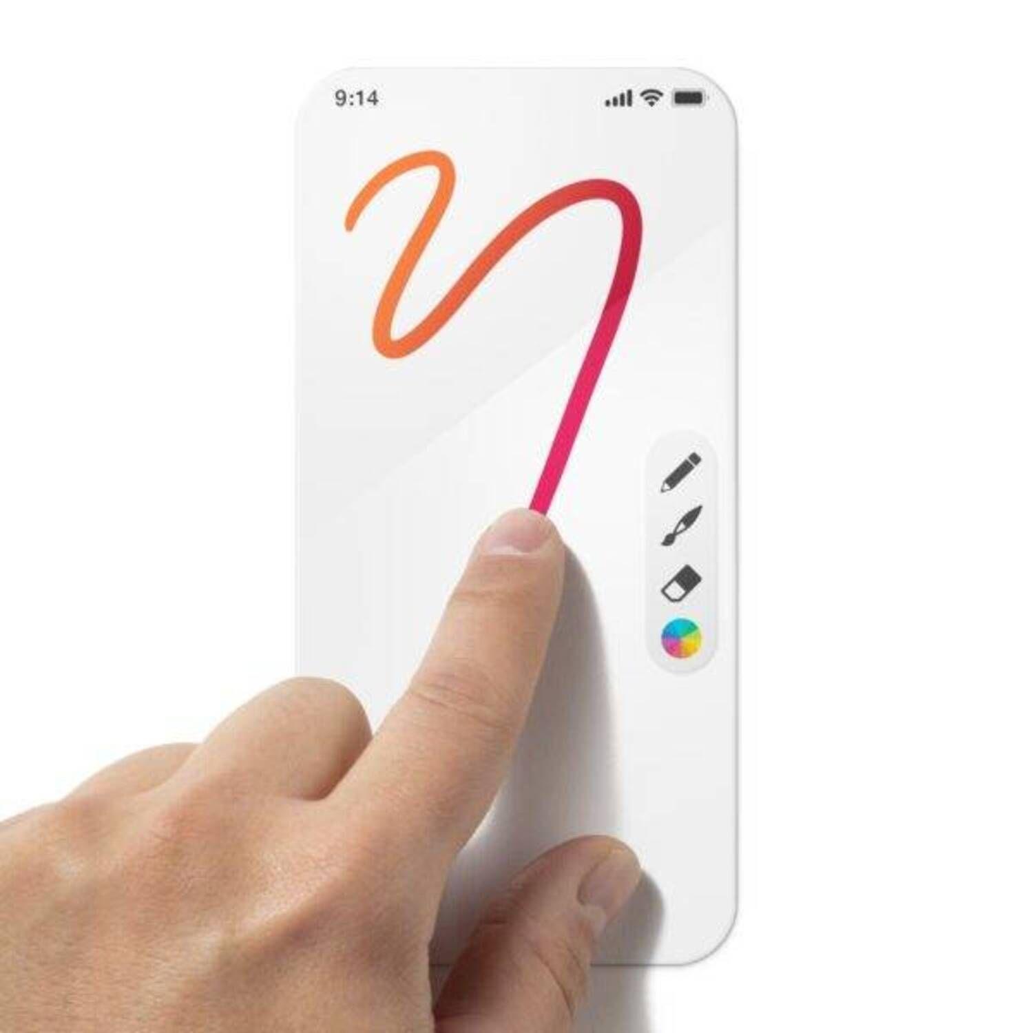 Lámina Elite Visionguard Zagg iPhone 13, 13 Pro Y iPhone 14-3