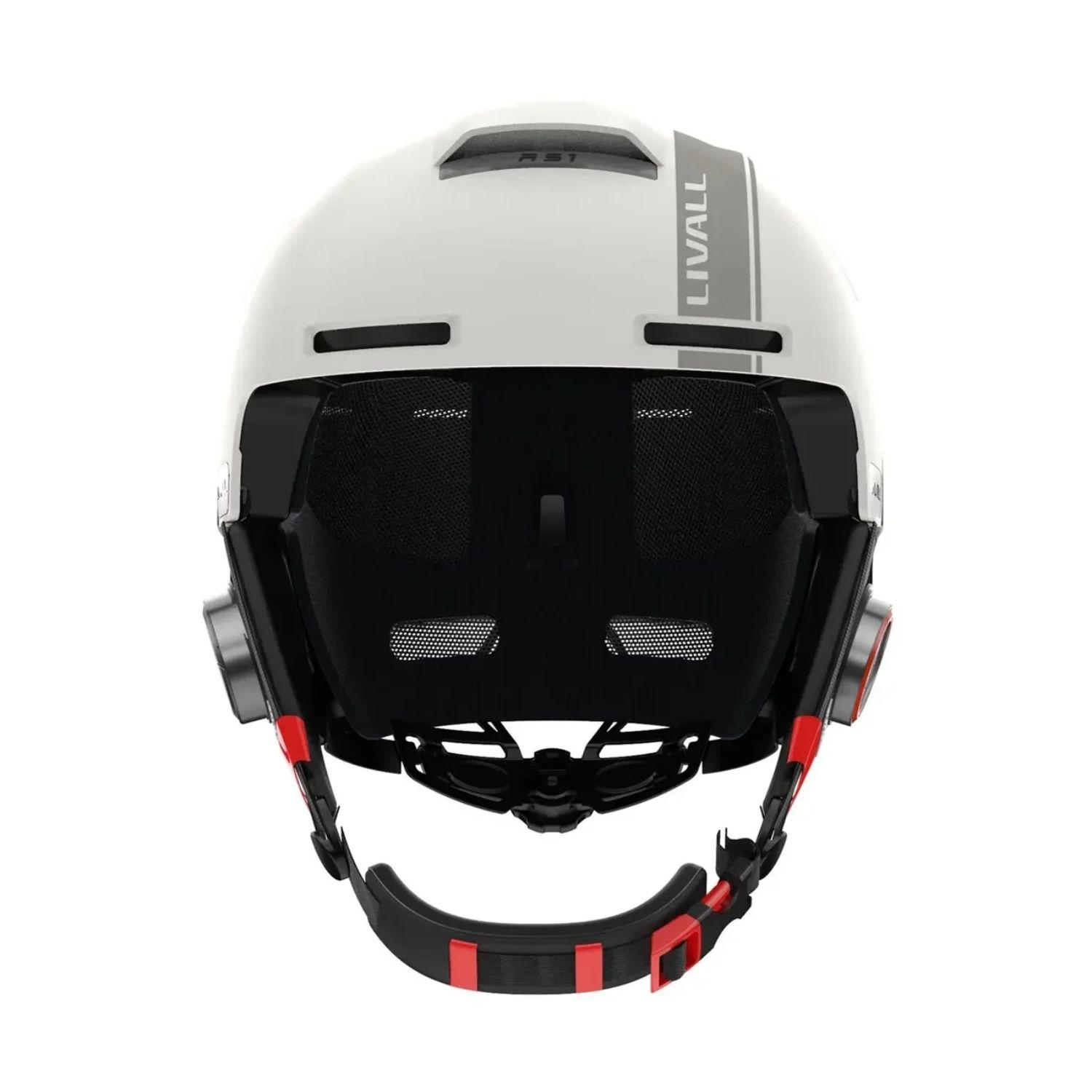 Casco inteligente esqui RS1 Talla L Livall Blanco-1