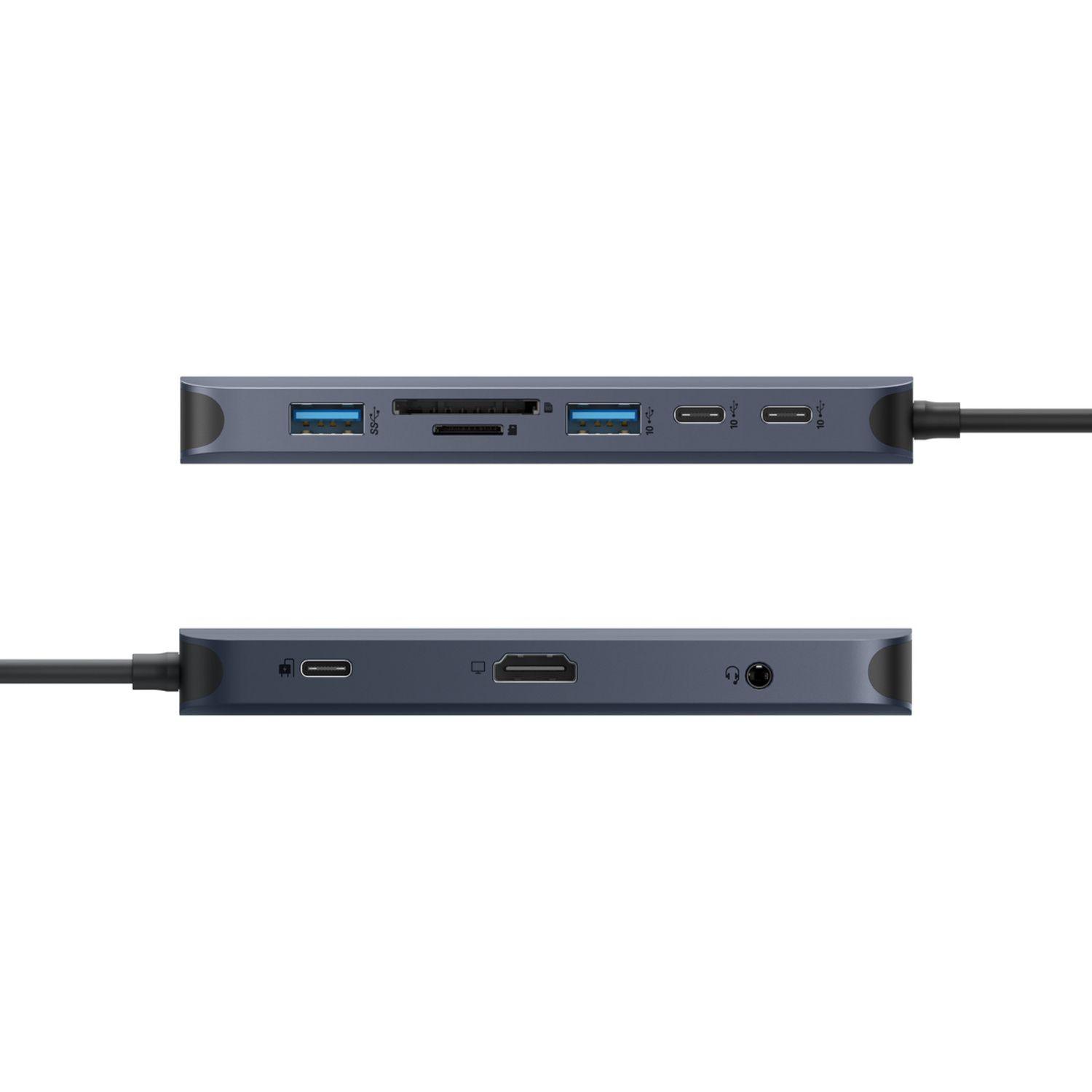 Hub USB-C Hyperdrive Next 10-1 hasta 140W Hyper-4