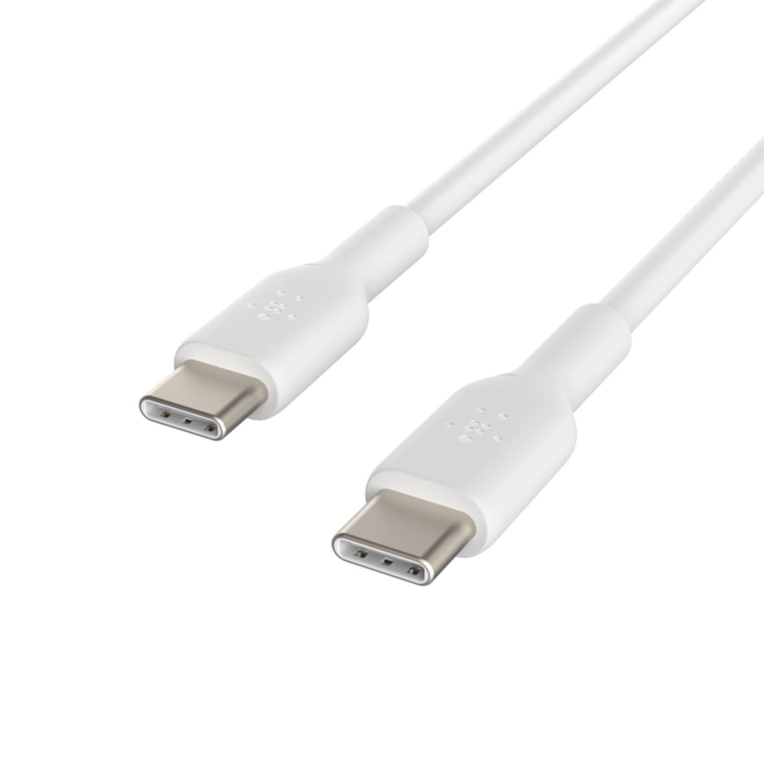 Cable de carga USB-C de 1.0 Mt BoostCharge Belkin Blanco-4