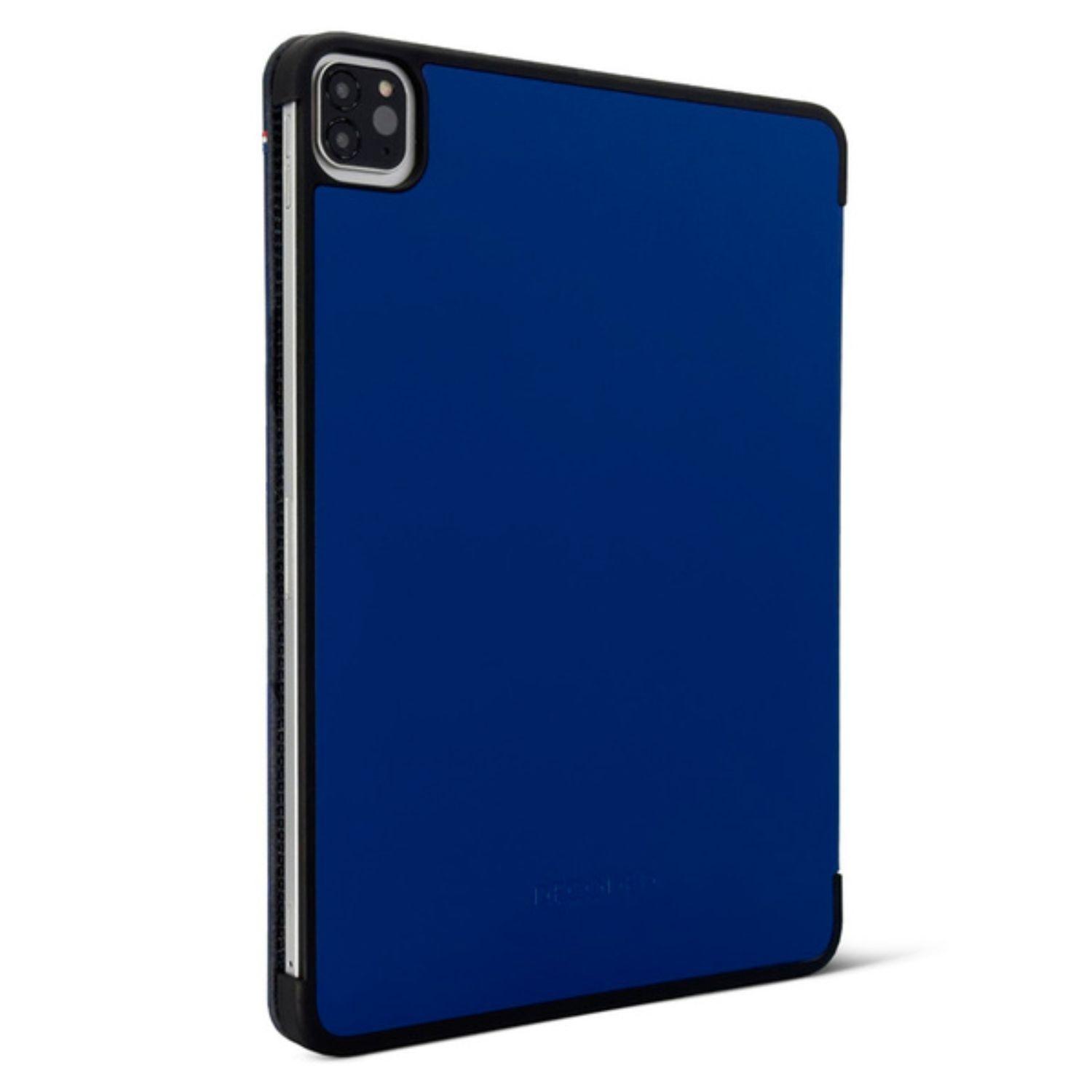 Funda folio silicona para iPad Pro 12.9 3ª a 5ª gen Azul-3
