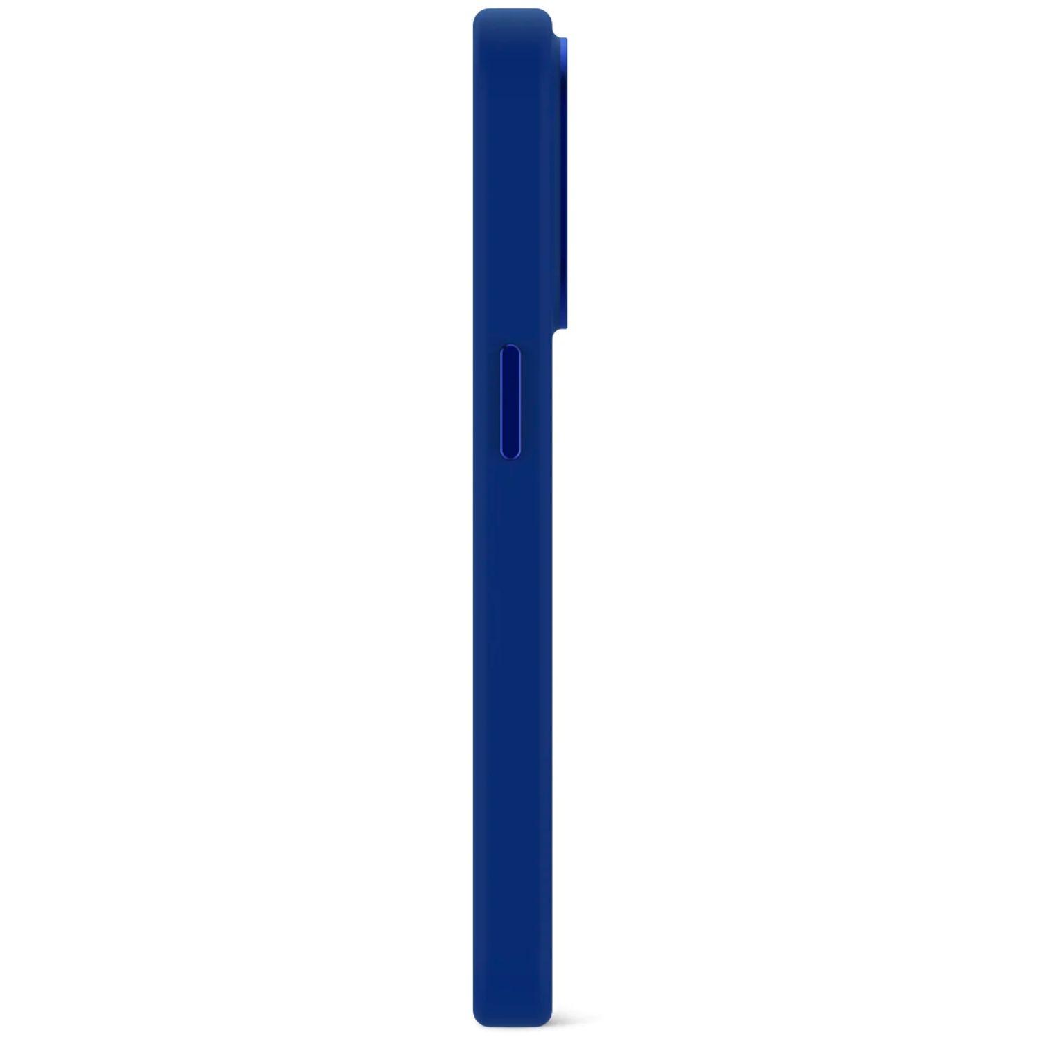 Funda silicona con MagSafe iPhone 15 Pro Max Decoded Azul-2