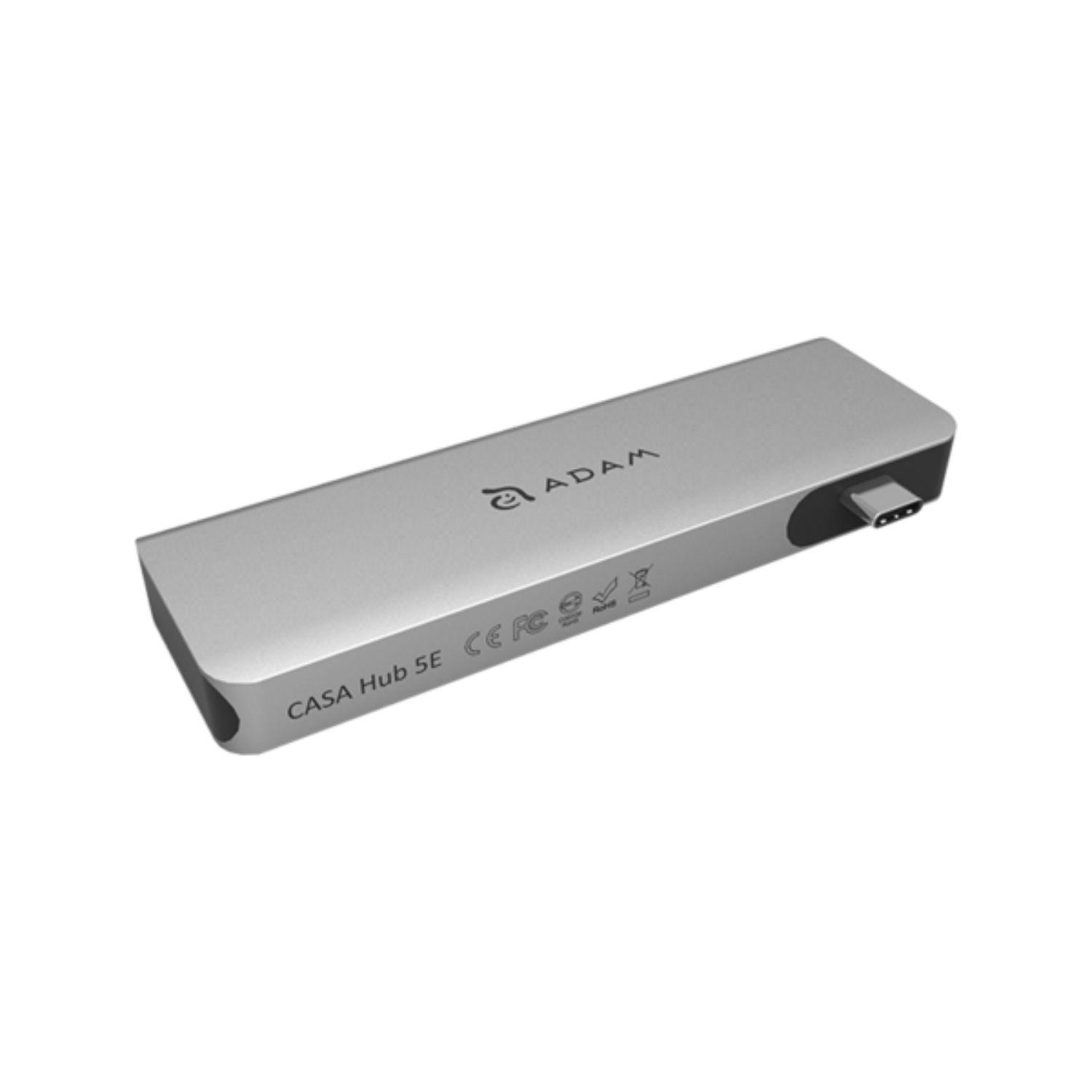 Adaptador Hub Usb-c Adam Elements 5 En 1-1