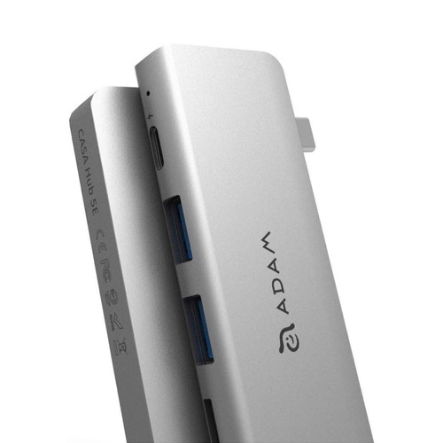 Adaptador Hub Usb-c Adam Elements 5 En 1-3