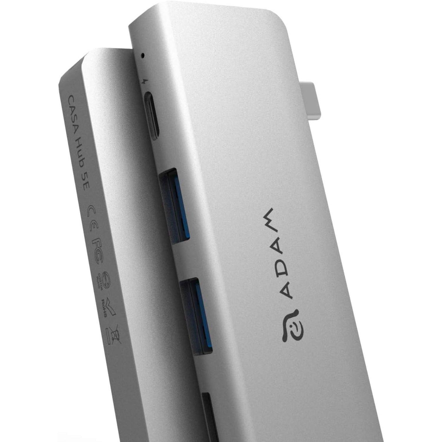 Adaptador Hub Usb-c Adam Elements 5 En 1-5