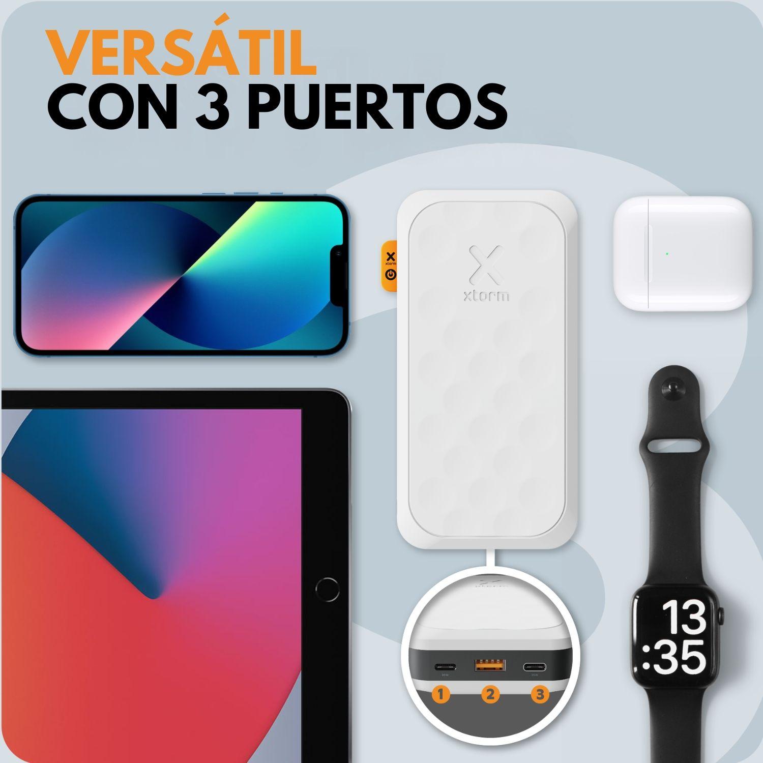 Batería 20.000 mAh 35W Fuel Series Xtorm Blanco crepúsculo-6