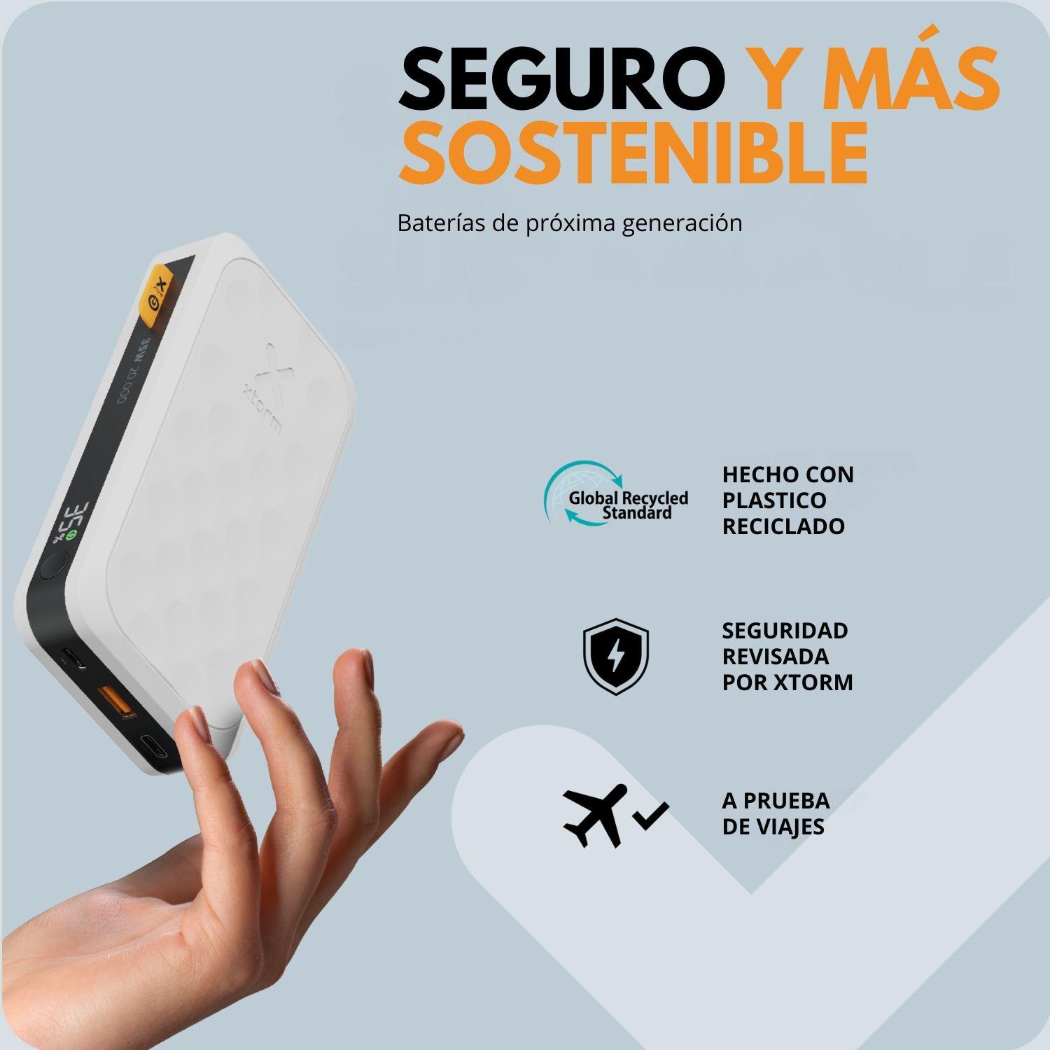 Batería 20.000 mAh 35W Fuel Series Xtorm Blanco crepúsculo-9