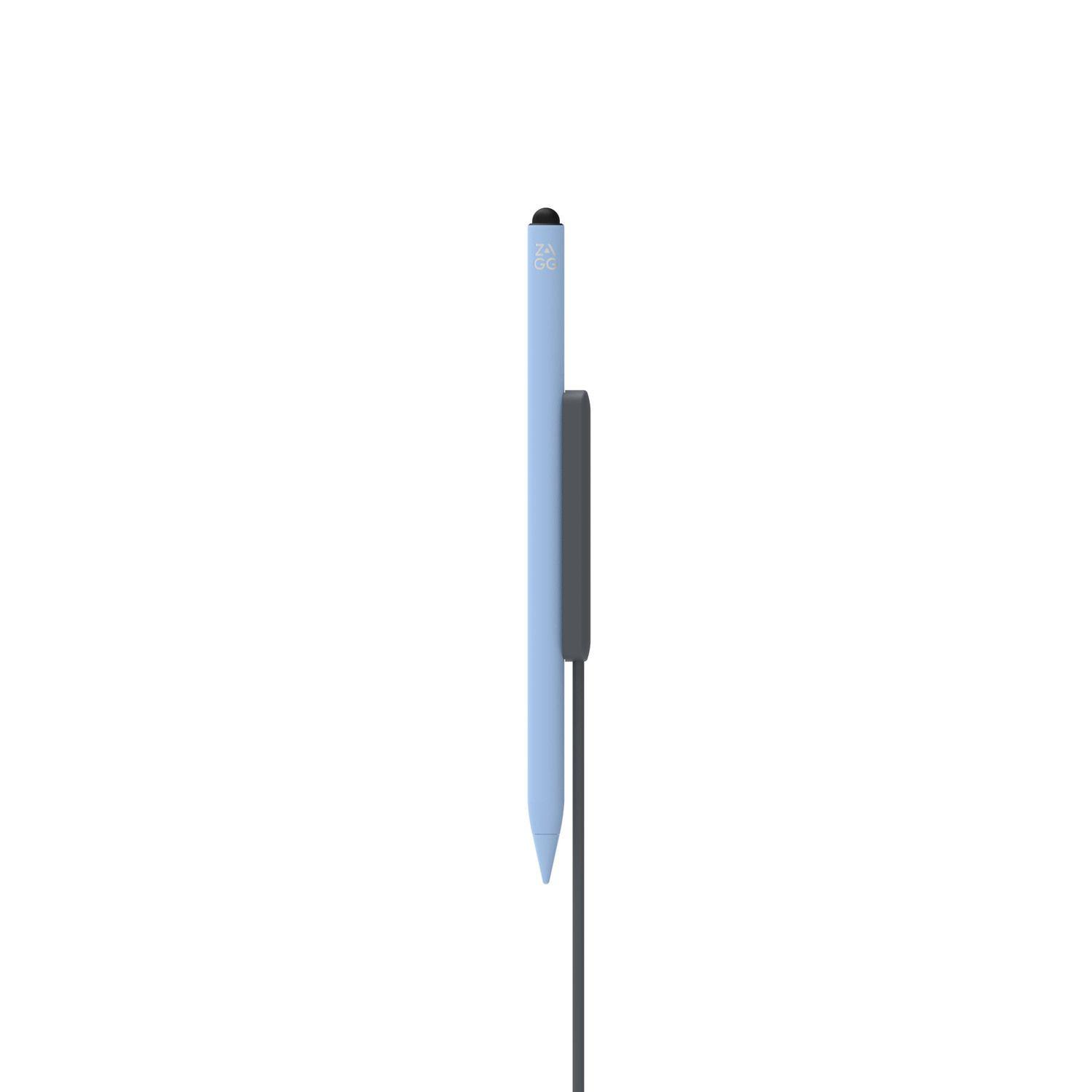 Lápiz Pro stylus 2 para iPad Zagg Azul con carga inalámbrica-2