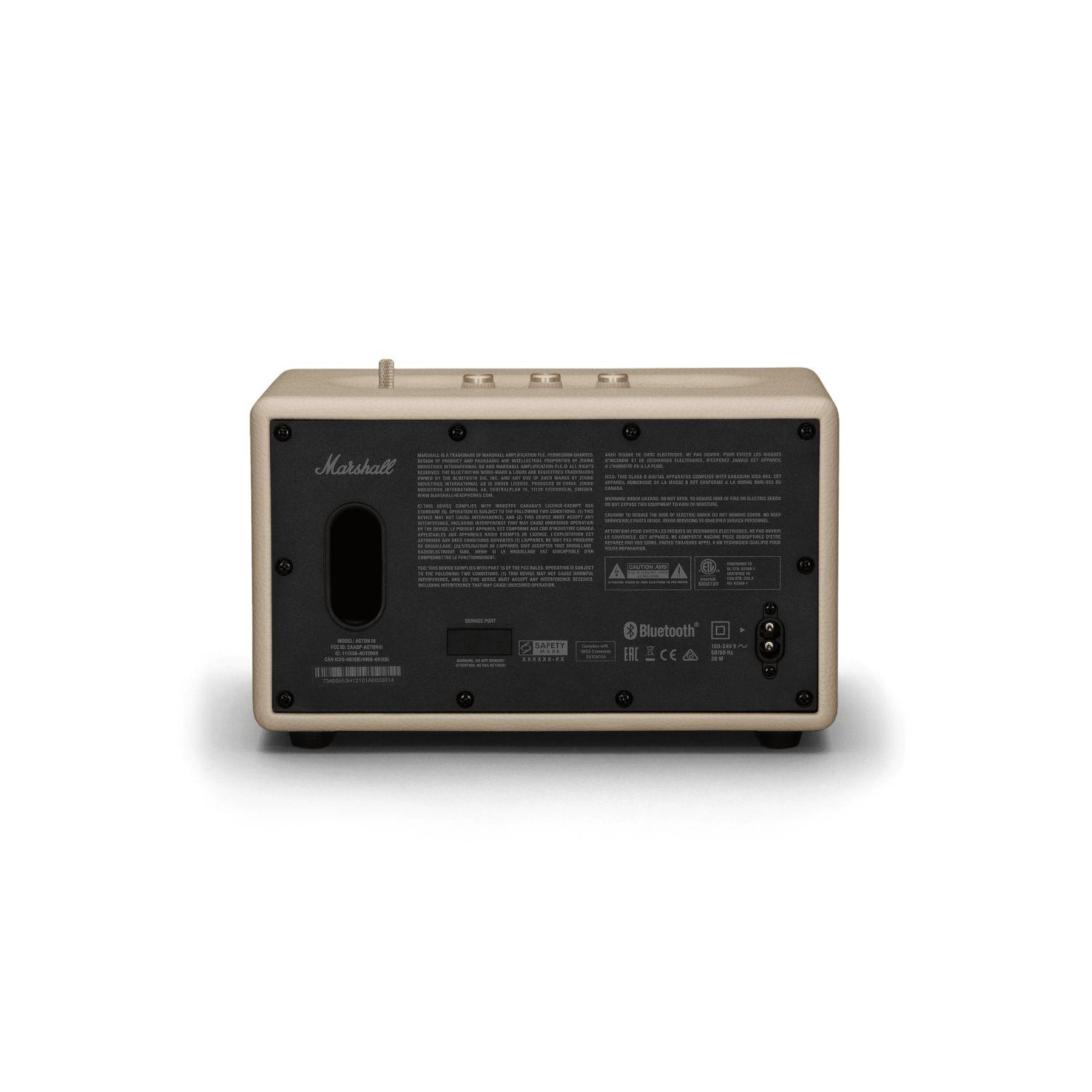 Parlante Acton III Marshall Crema-3