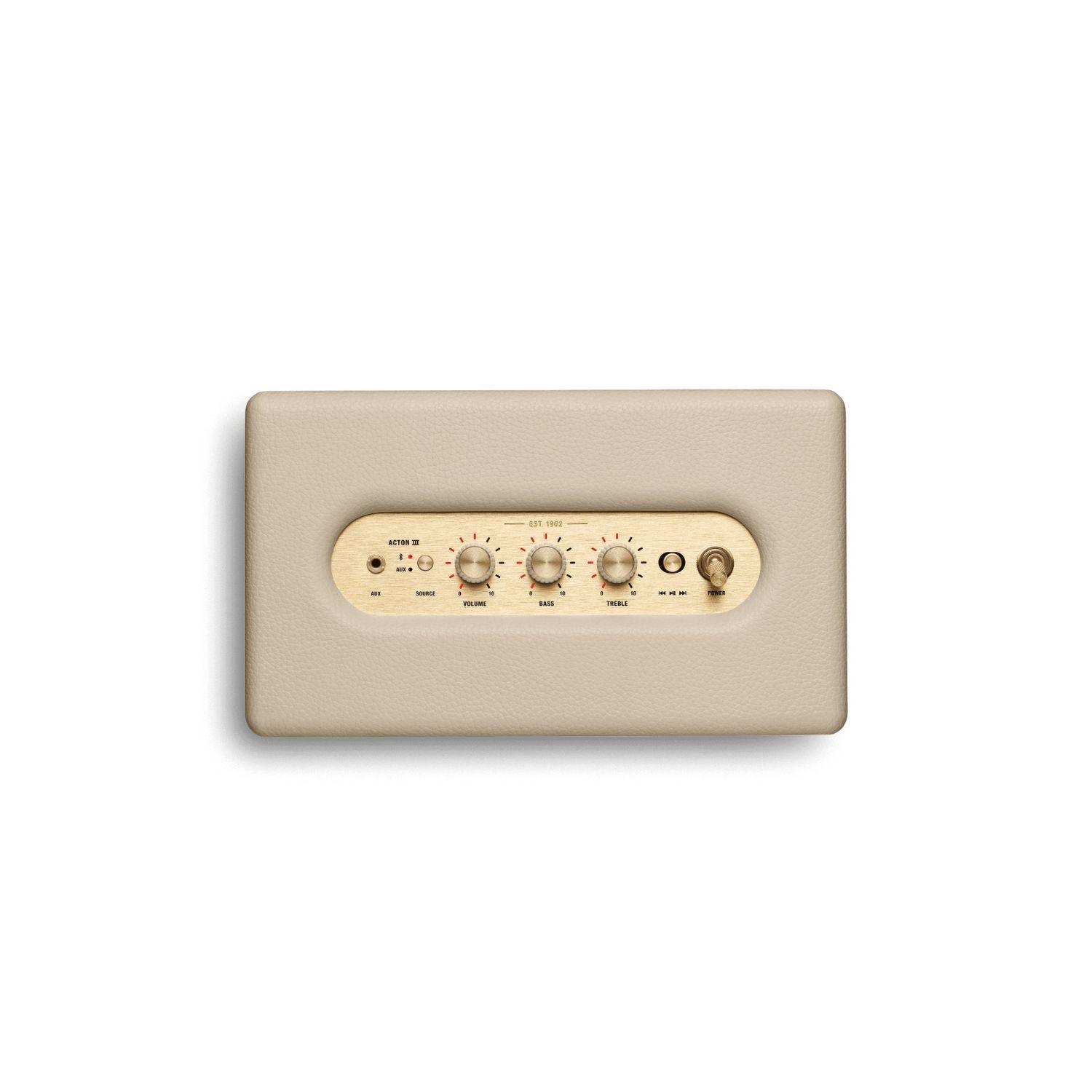 Parlante Acton III Marshall Crema-3